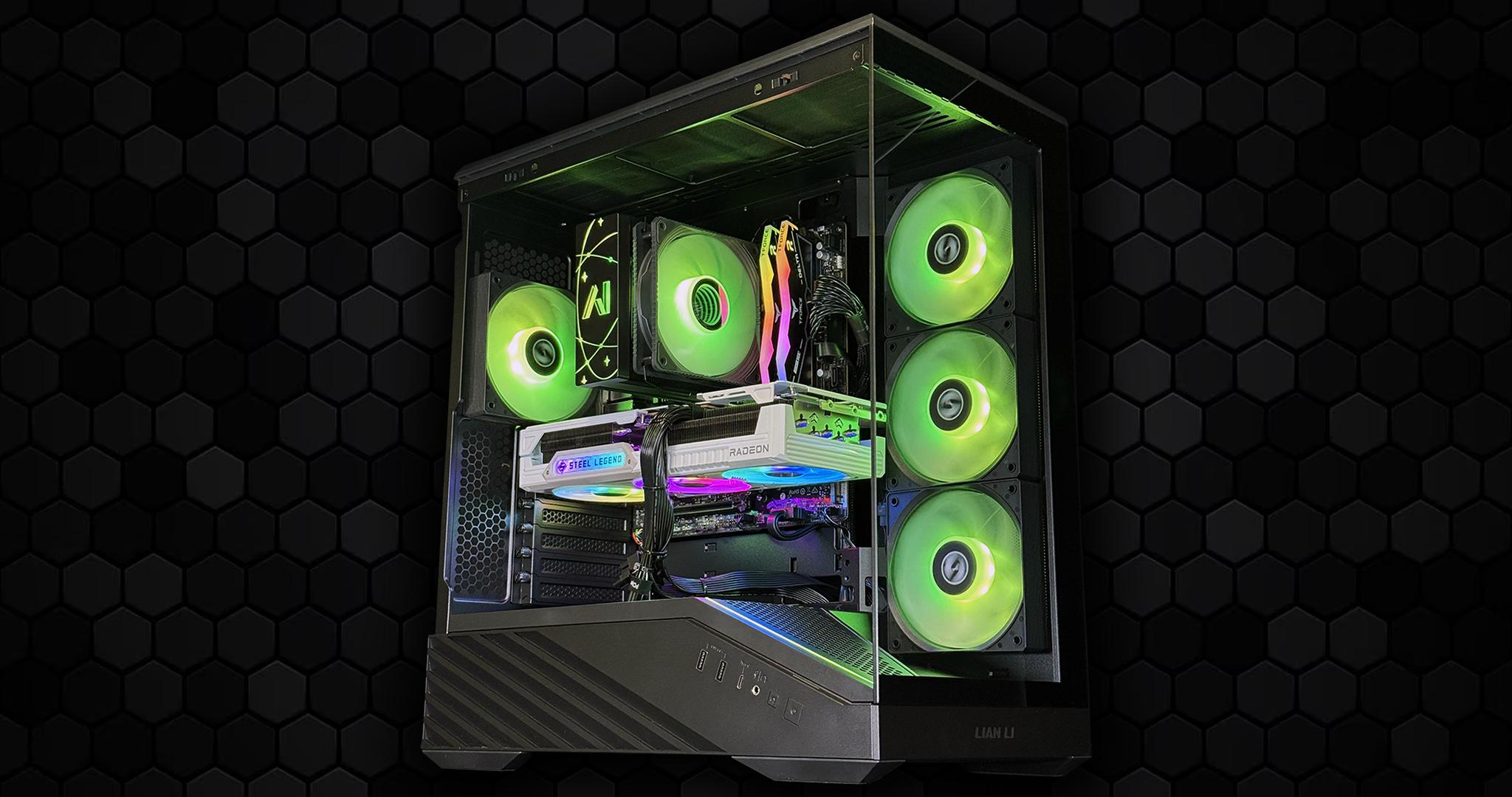 Ryzen 5 9600x | RX 9070 XT 16GB | 32GB DDR5 (6000 MT/s) | 1TB SSD | 850W Gold PSU | AI Vector