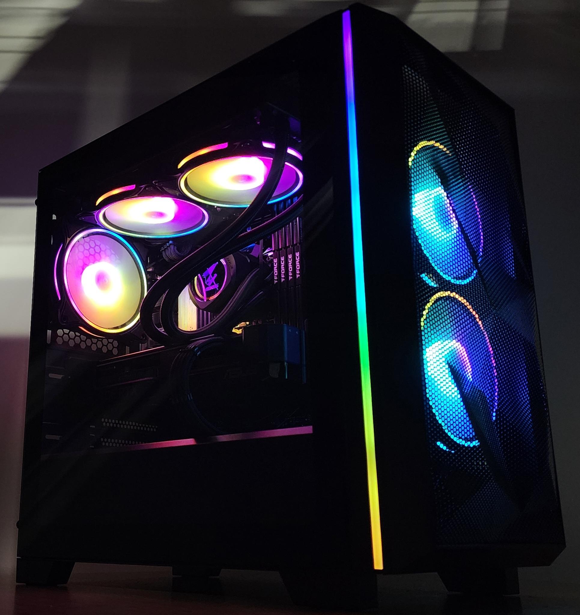Gaming PC Ryzen 7 7700 32GB RAM 1TB SSD RTX 4070 12GB Windows 11 PC