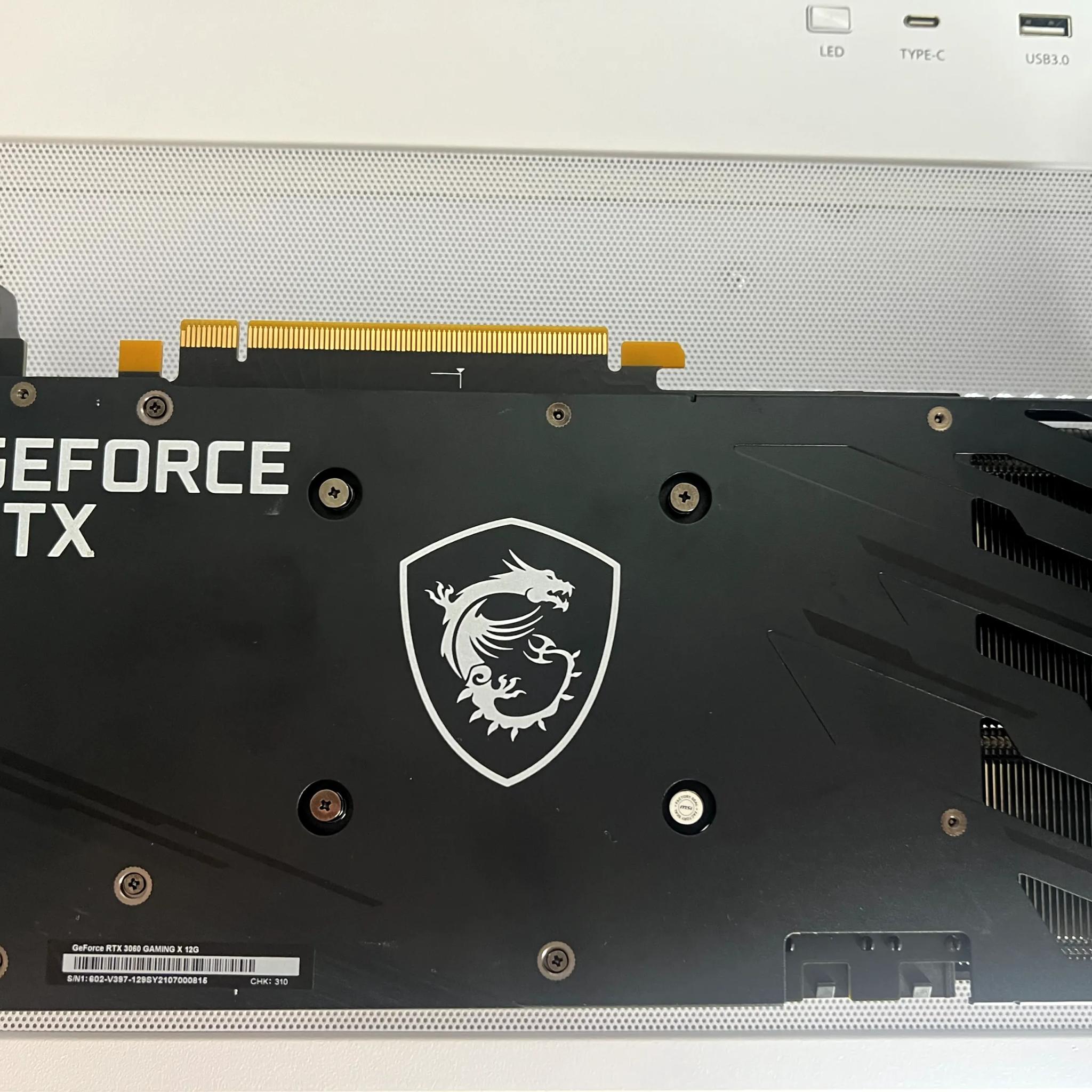 RTX 3060 12GB MSI GAMING X