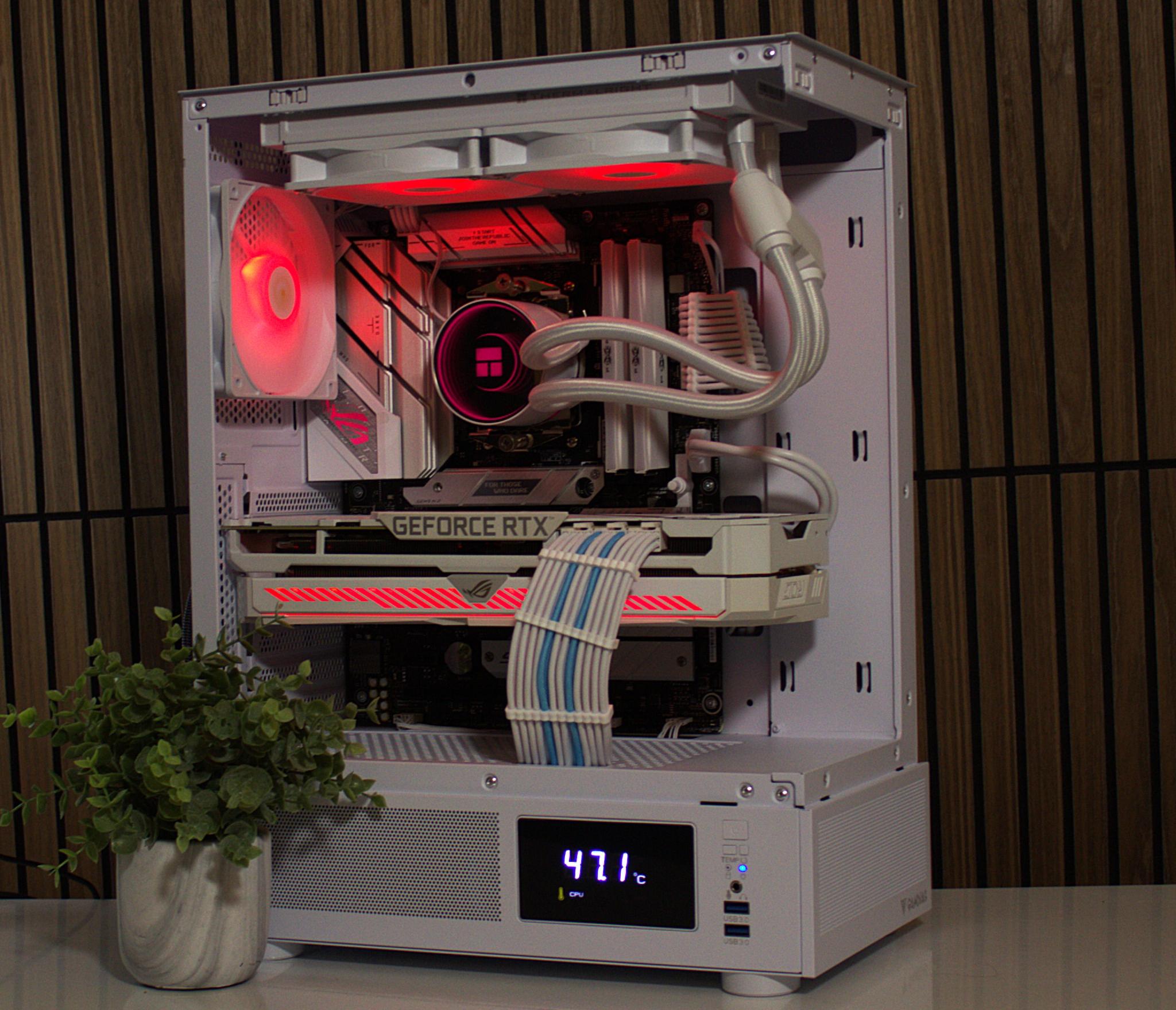 ❄️ALL WHITE Gaming PC ❄️| RTX 3080 10GB💻| DDR5 | 32GB RAM | WiFi/BT | Windows 11 | 1TB |
