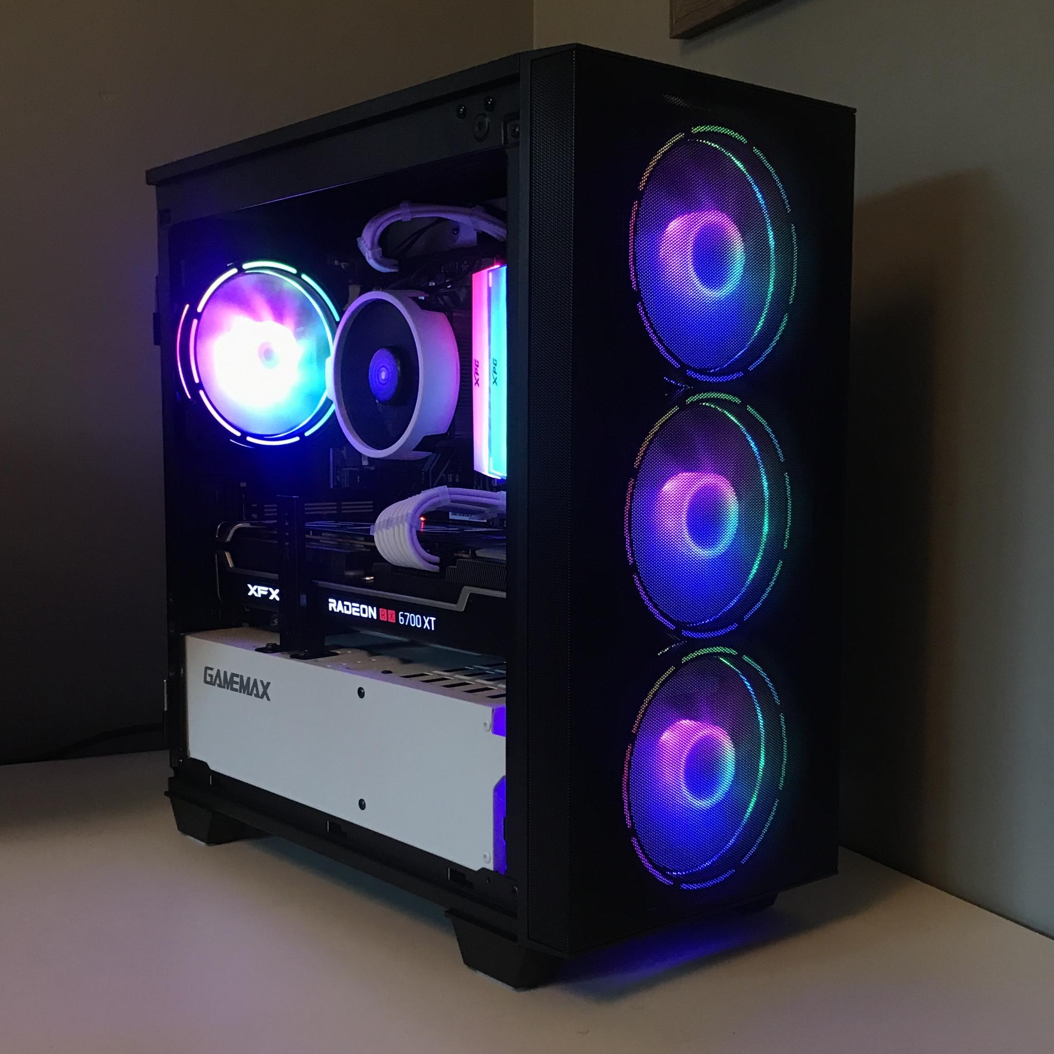 🌐 | Ryzen 5 5600X | XFX RX 6700XT | 16 GB 3200MHZ | 1TB NVME |  HIGH-MID RANGED GAMING PC |WIFI| 🌐