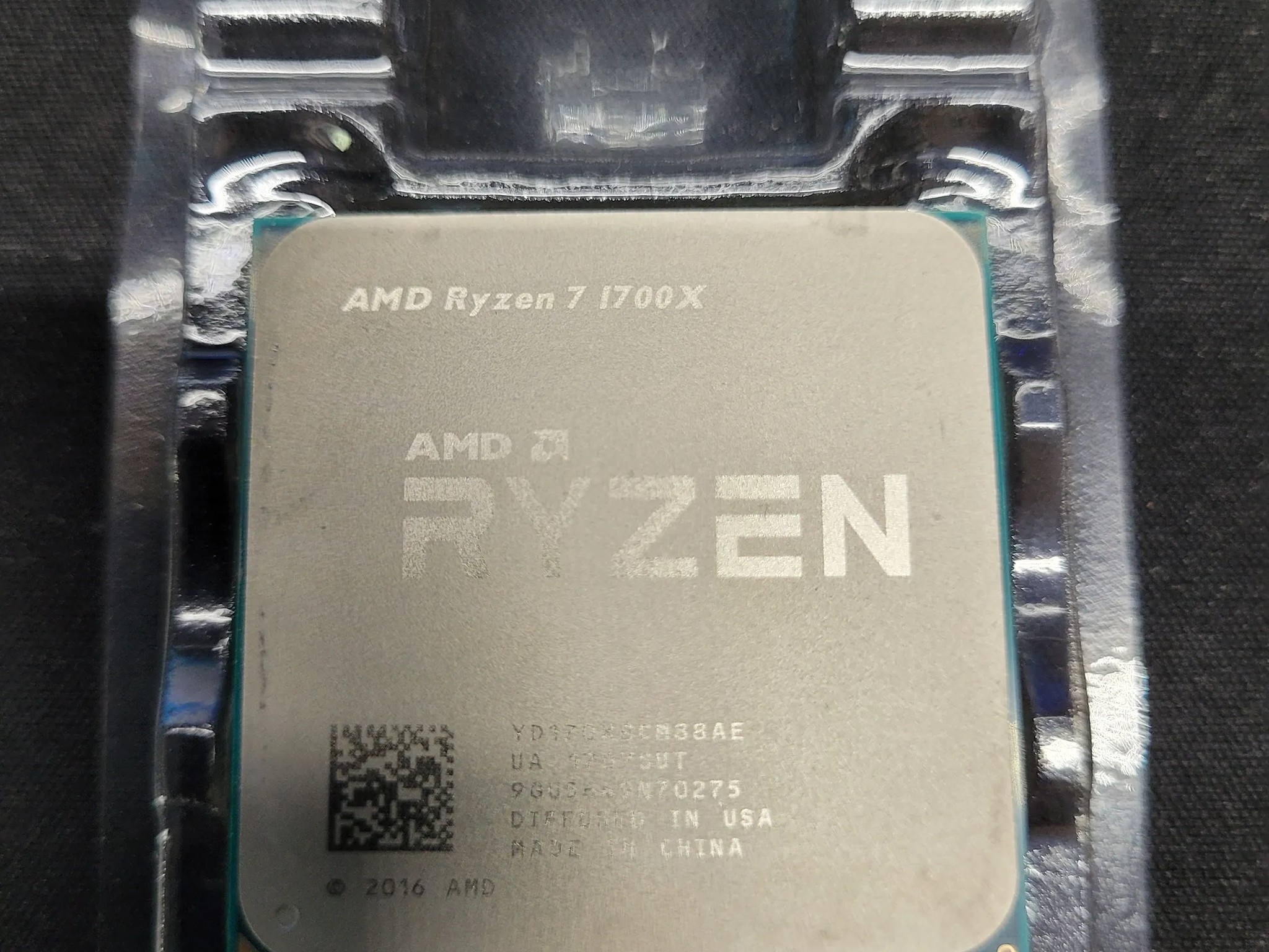 Ryzen 7 1700x - 8 Core 16 Thread Processor