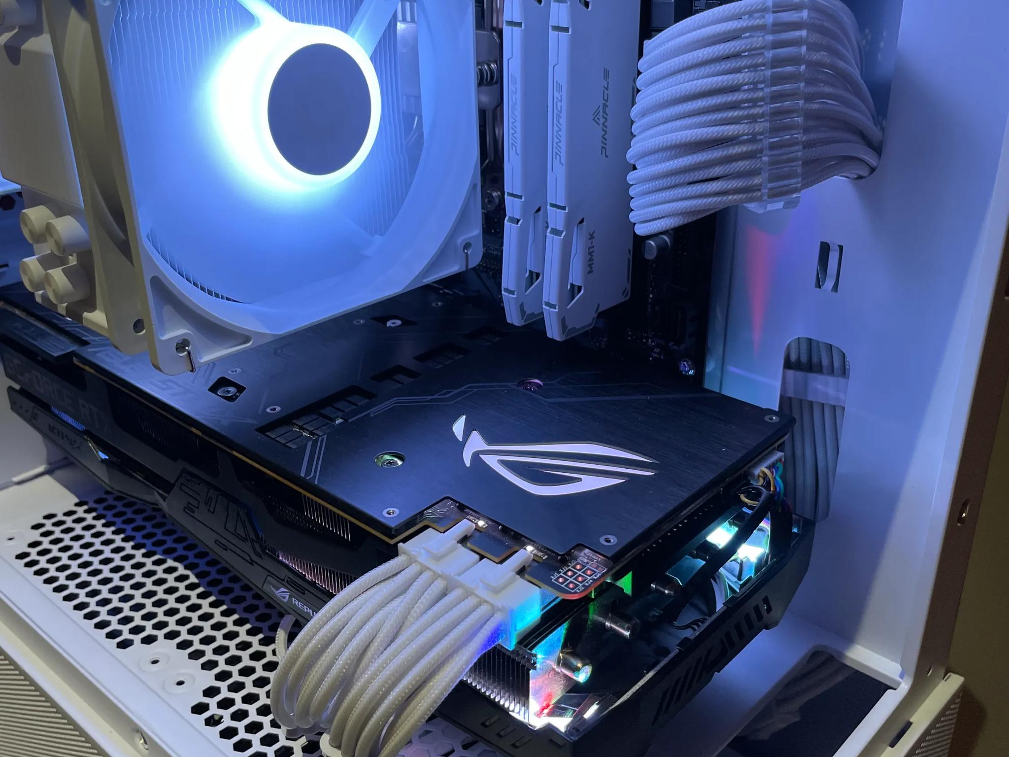 White Gaming PC (Zero Build Fee) | RTX 2080 | Ryzen 5 | 16 GB DDR4 | 1 TB NVME