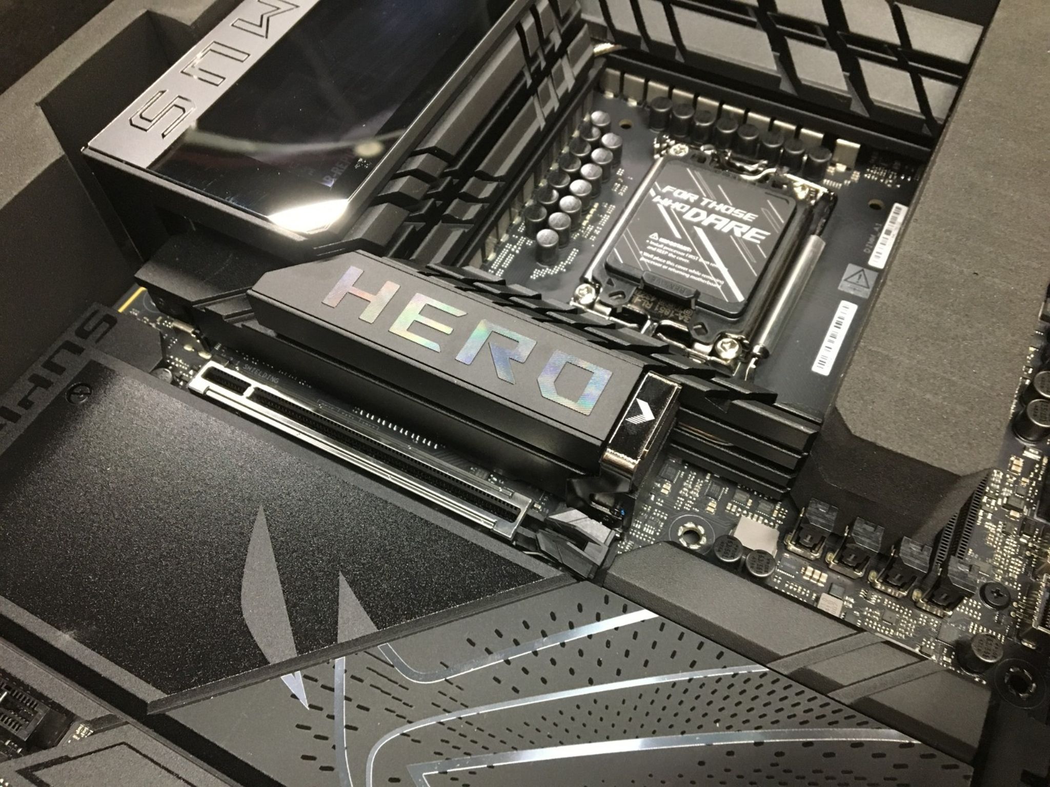 ASUS ROG Maximus Z890 Hero LGA 1851 Motherboard - Open Box w/ Accessories