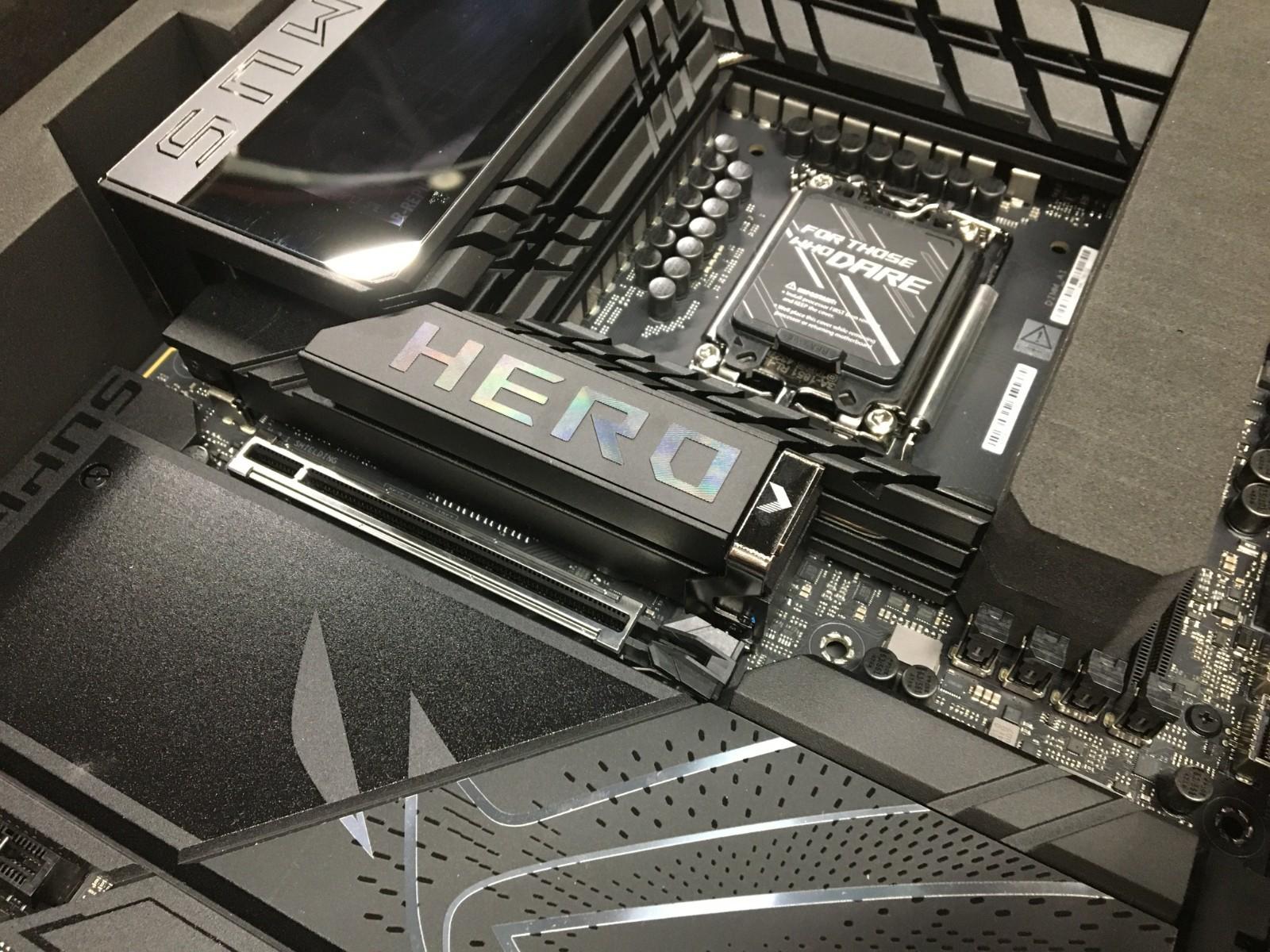 ASUS ROG Maximus Z890 Hero LGA 1851 Motherboard - Open Box w/ Accessories