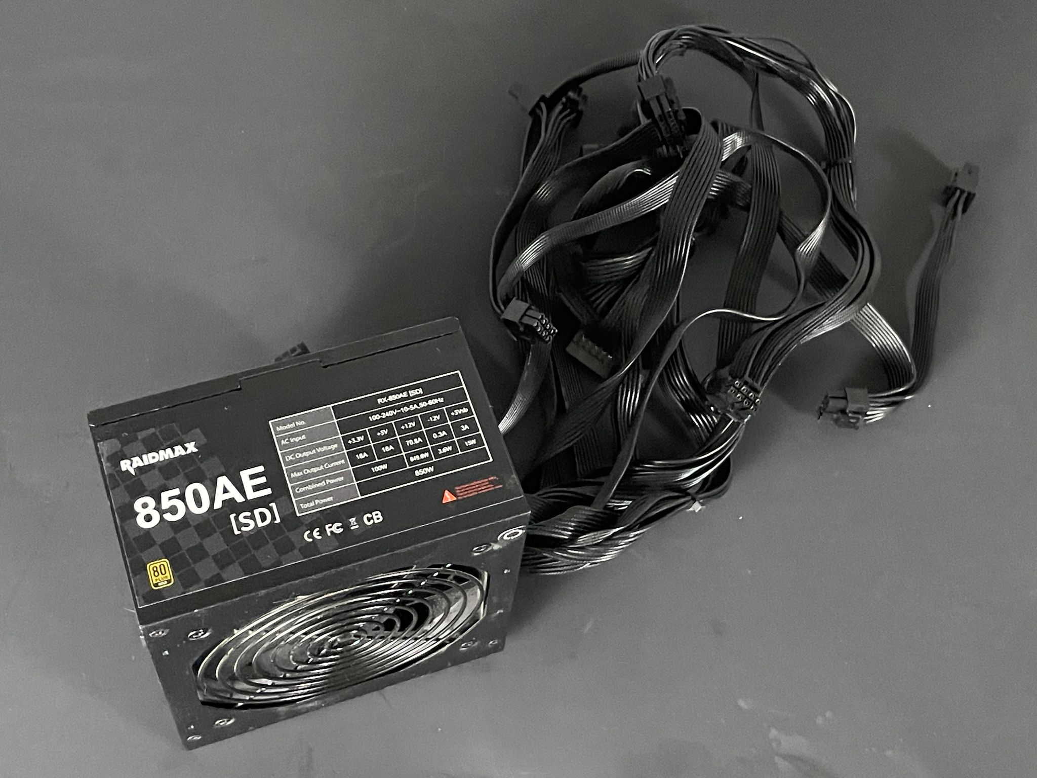 RAIDMAX RX-850AED 850W Power Supply PSU | Free Shipping