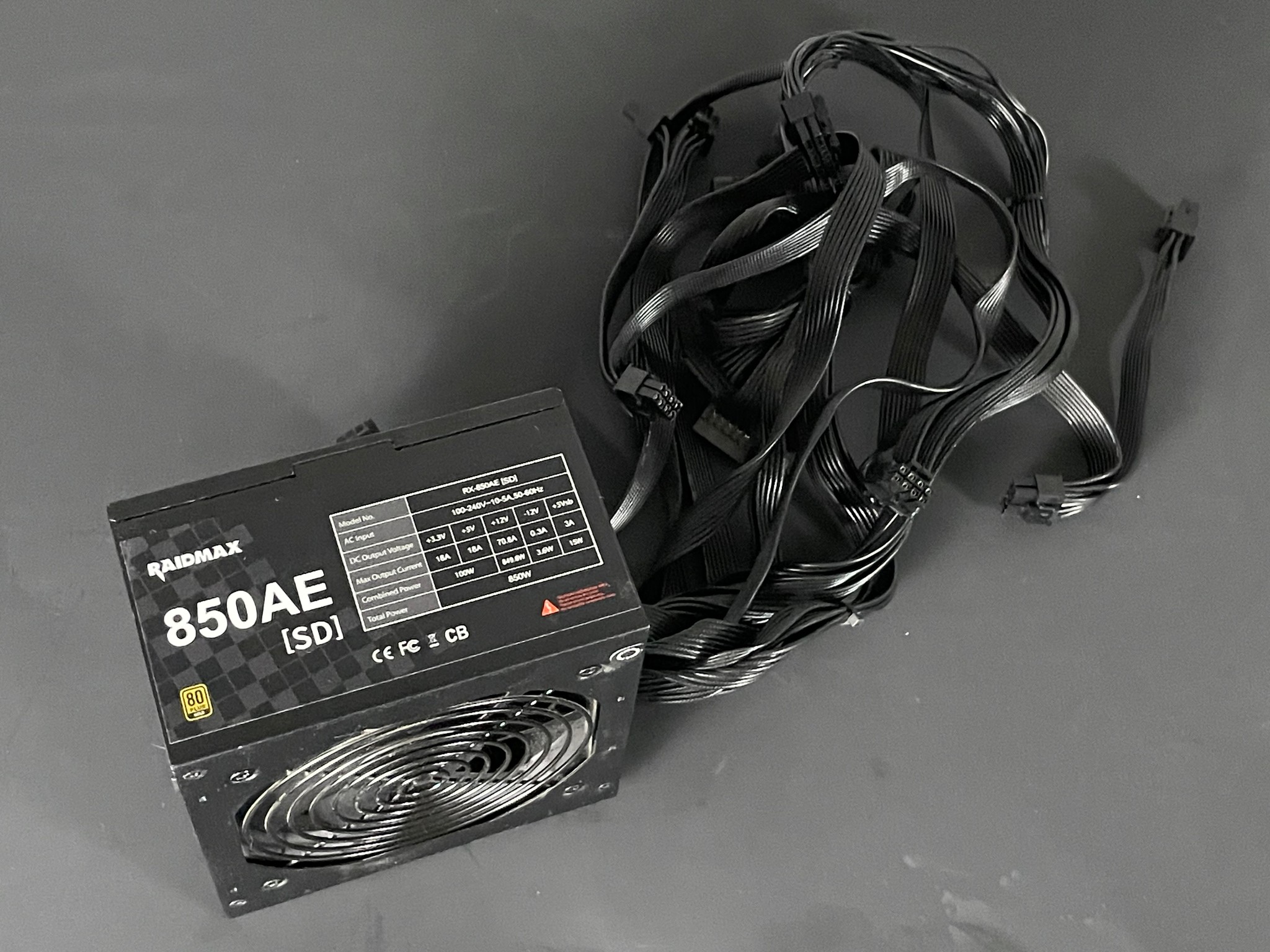 RAIDMAX RX-850AED 850W Power Supply PSU | Free Shipping