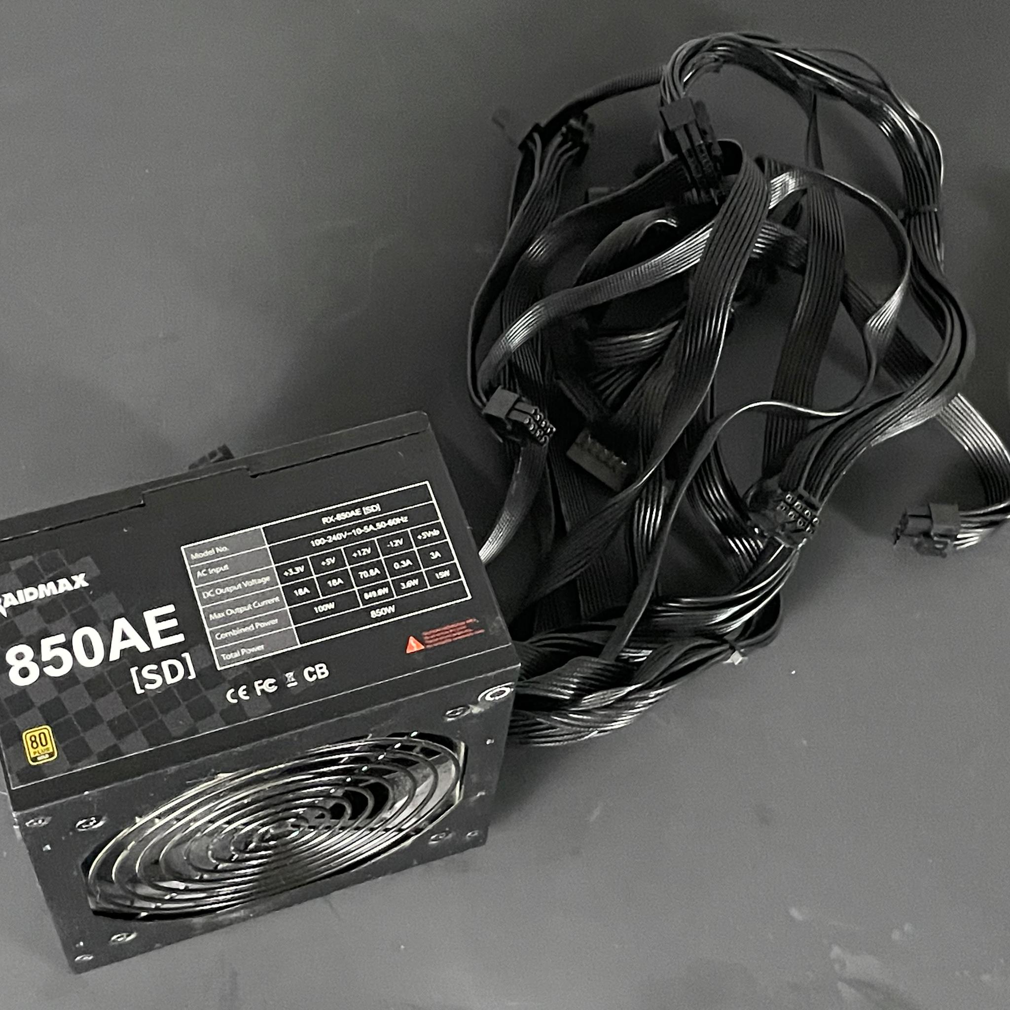 RAIDMAX RX-850AED 850W Power Supply PSU | Free Shipping