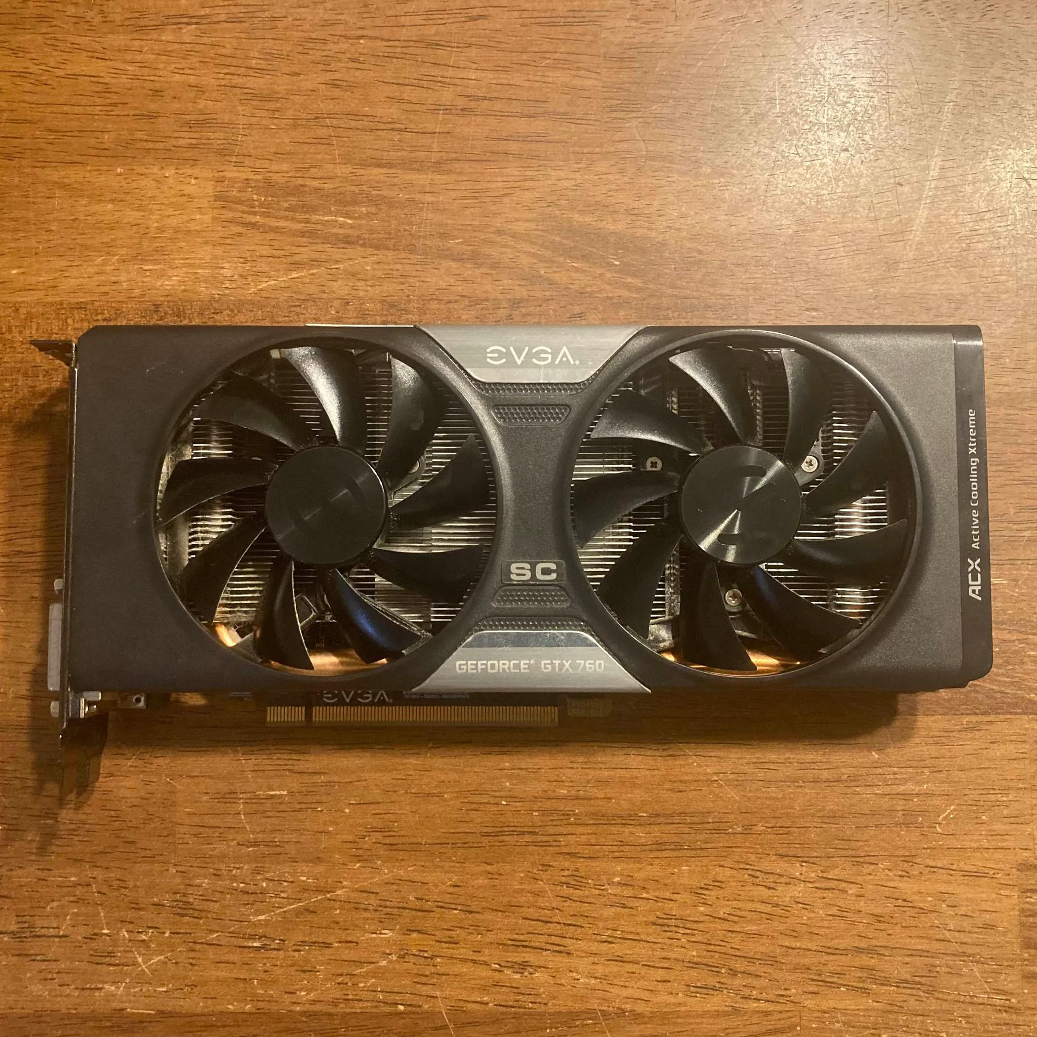 EVGA GTX 760 SC ACX 2GB Graphics Card