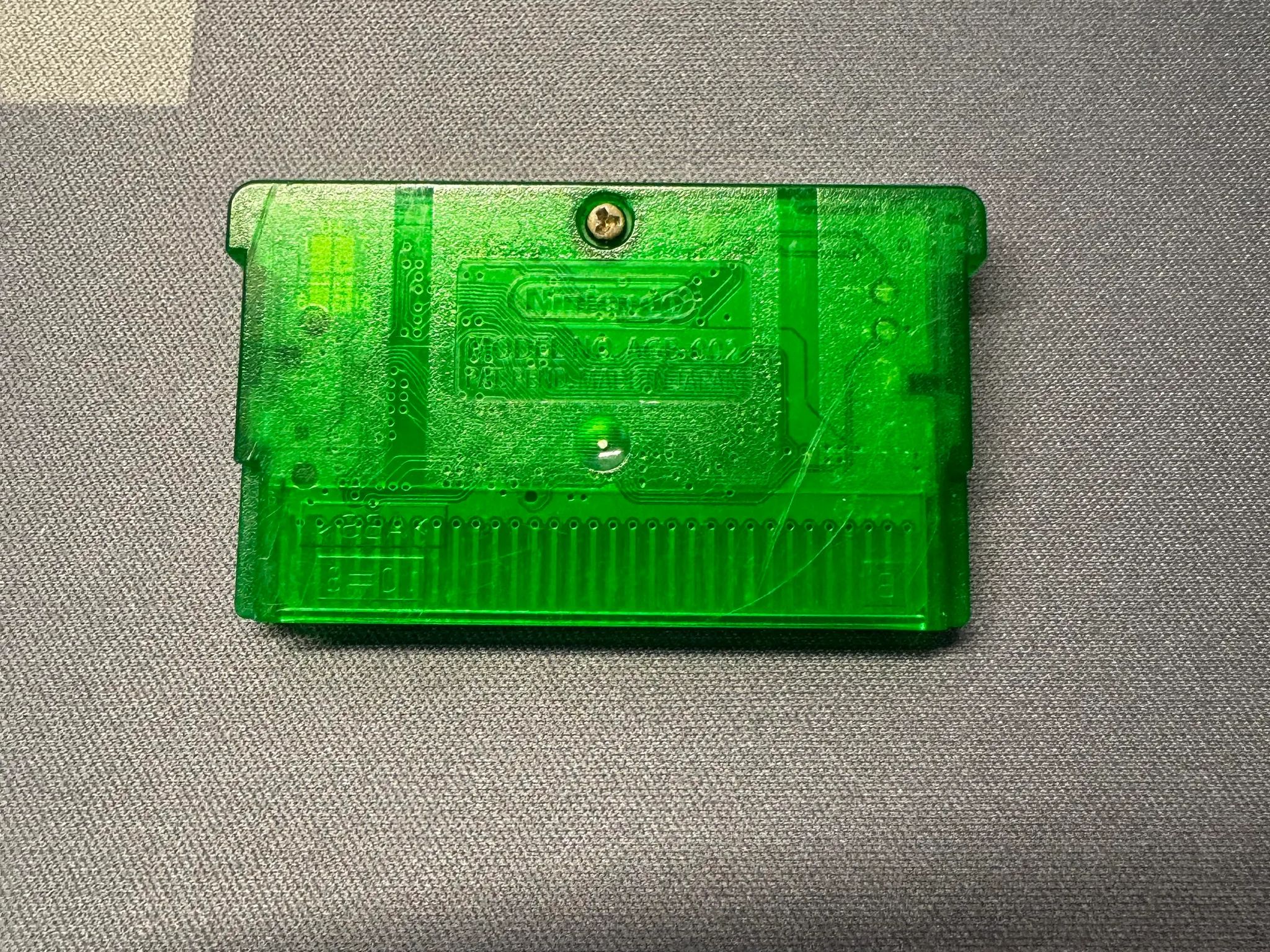 Authentic Japanese Pokemon Emerald Version Cartridge w/ New Battery
