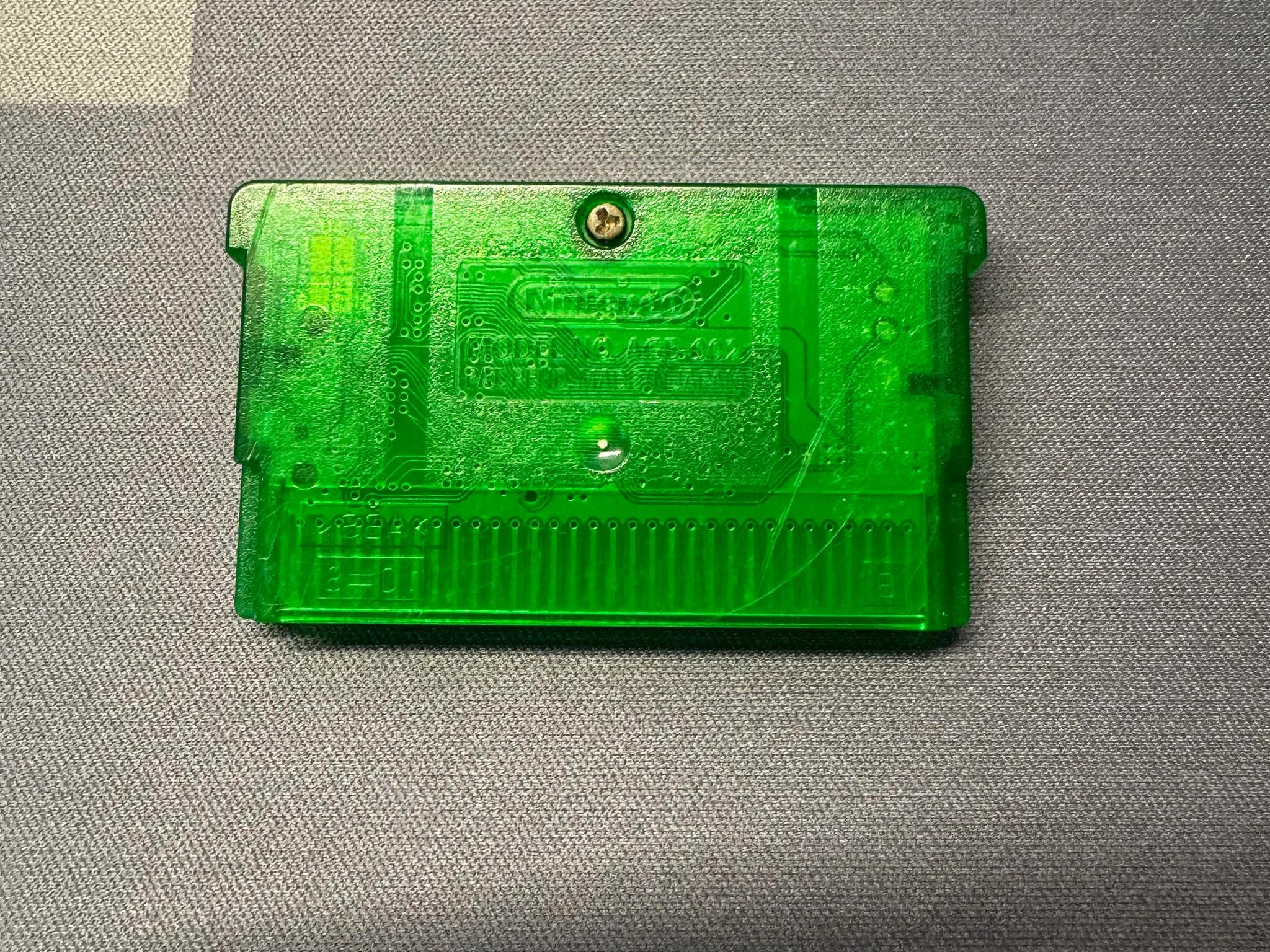 Authentic Japanese Pokemon Emerald Version Cartridge w/ New Battery