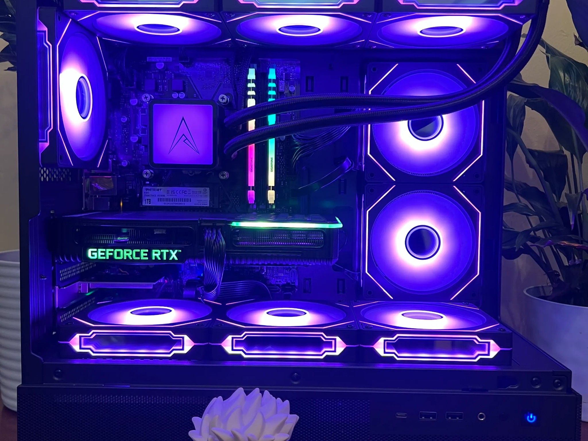 Water Cooled Gaming PC Intel I7, Nvidia RTX 3060 ti 8gb, 2TB Storage, 32GB RAM, WINDOWS 10