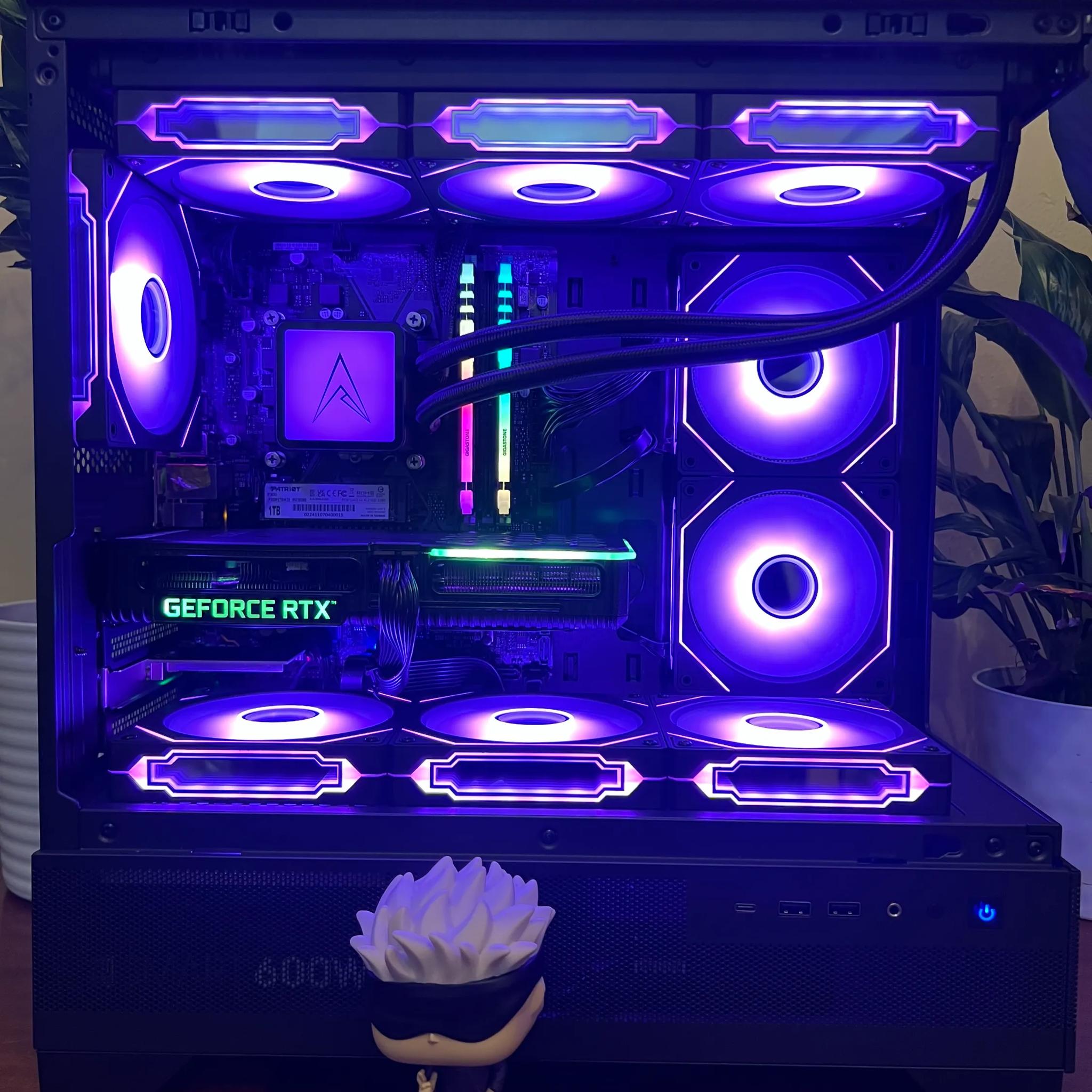 Water Cooled Gaming PC Intel I7, Nvidia RTX 3060 ti 8gb, 2TB Storage, 32GB RAM, WINDOWS 10