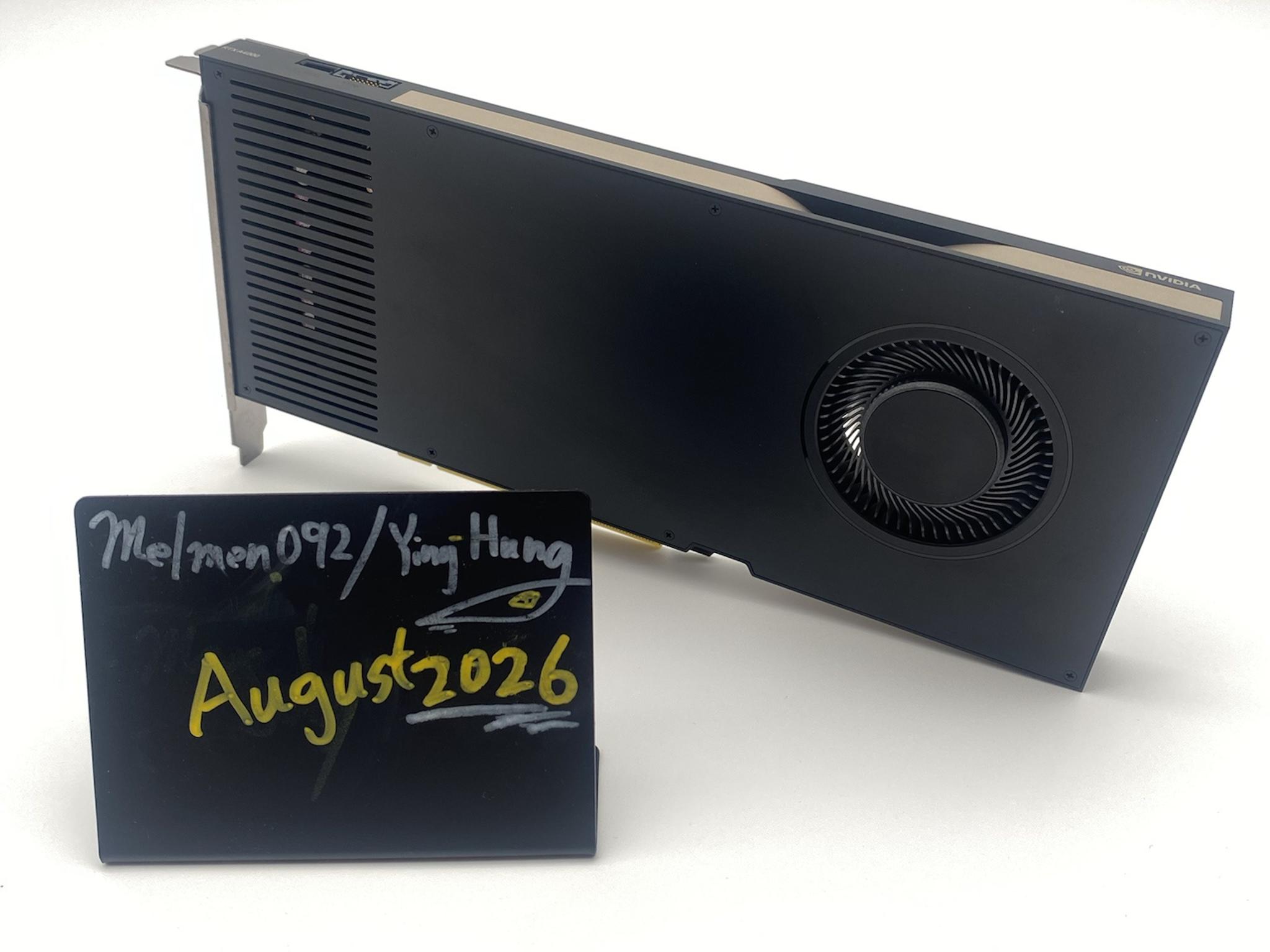 PNY NVIDIA RTX A4000 16GB GDDR6 PCIe x16 DisplayPort CUDA Multi-Monitor