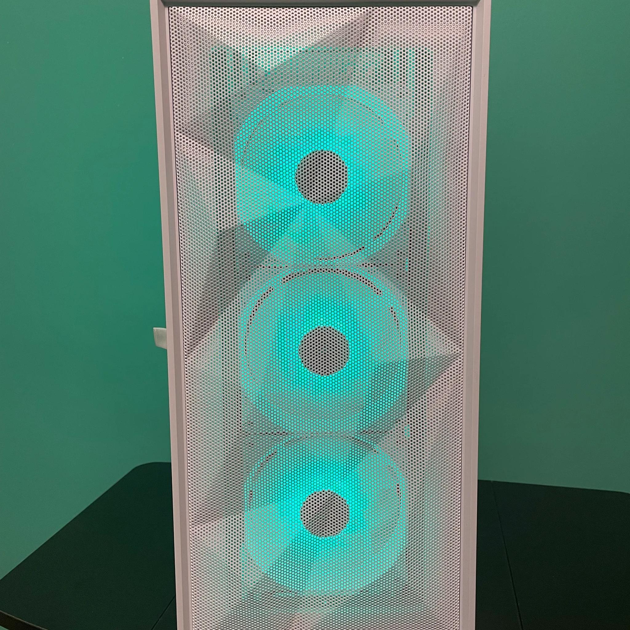 PRO Glass Gaming PC | Intel i5 / Amd RX580 / 8GB / 600GB Win 10 Pro WiFi