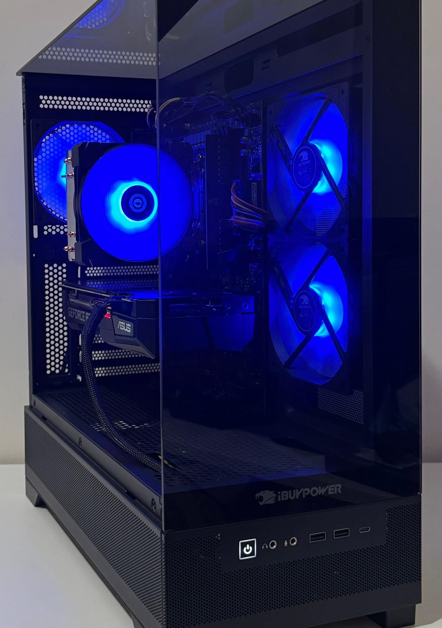 AMD Ryzen 5 9600X 32GB DDR5 RAM ASUS GeForce RTX 3060 Ti 2TB Gen4 NVMe SSD AM5 Gaming PC