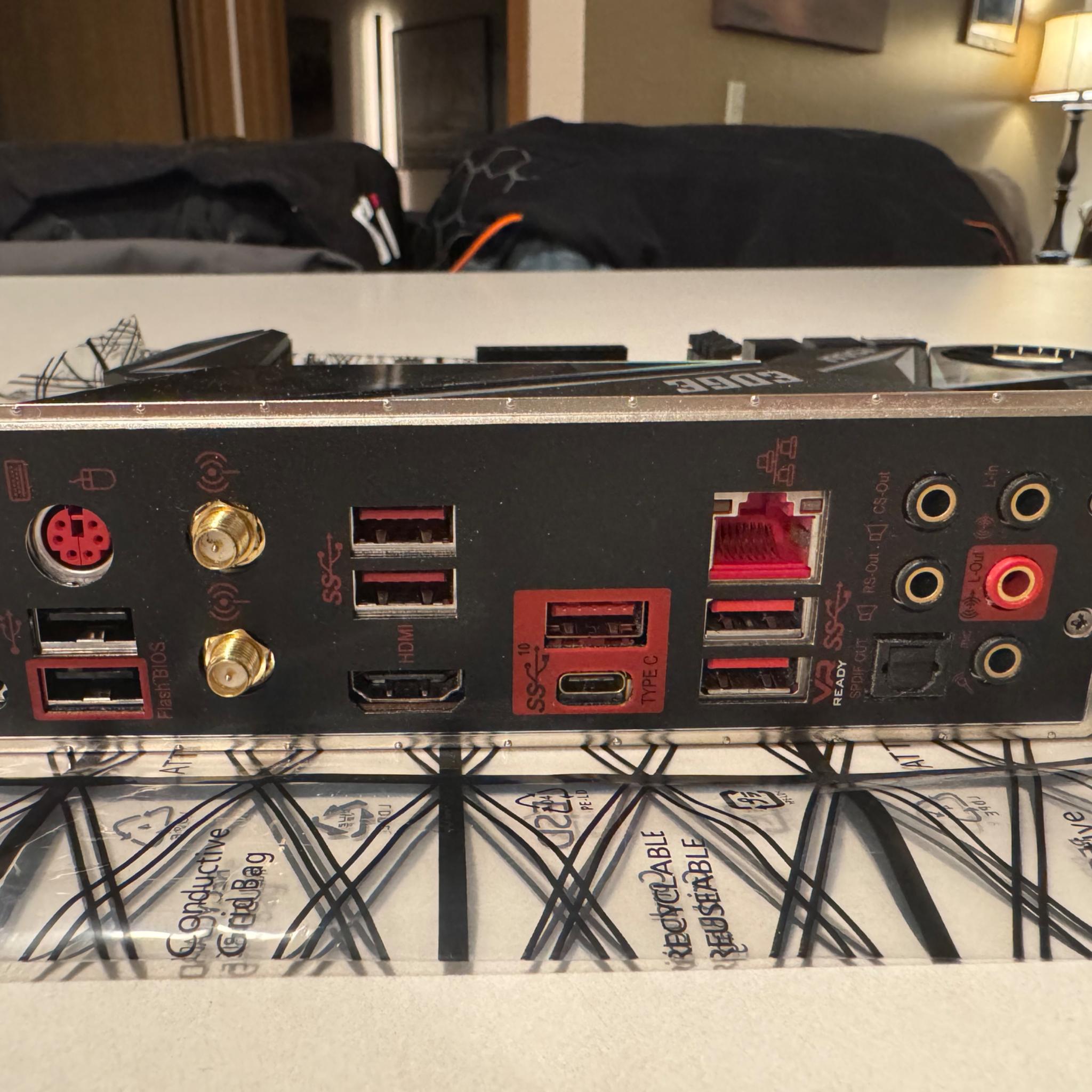 AMD 5800X with MSI X570 Motherboard and 32GB Ram