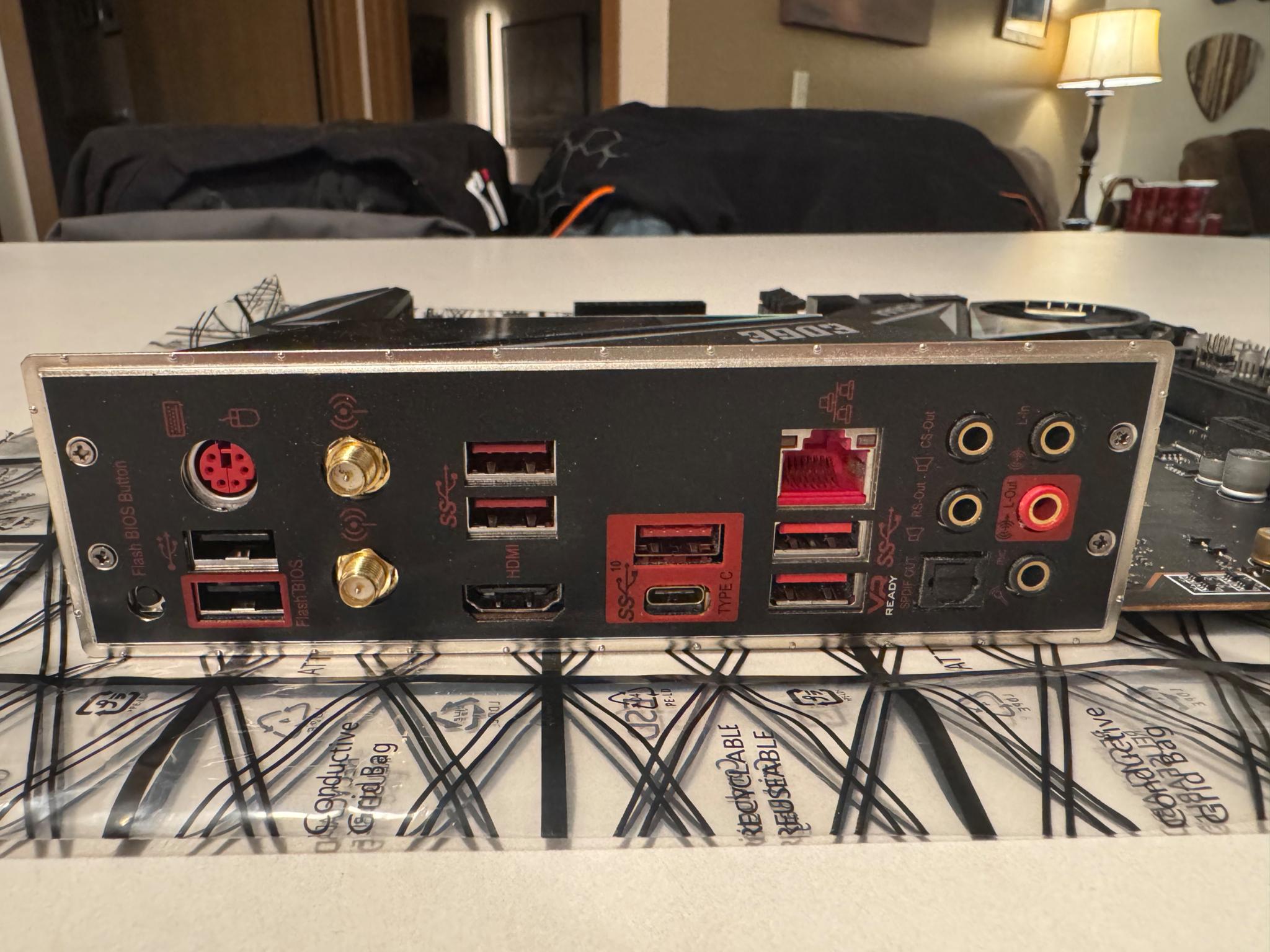 AMD 5800X with MSI X570 Motherboard and 32GB Ram