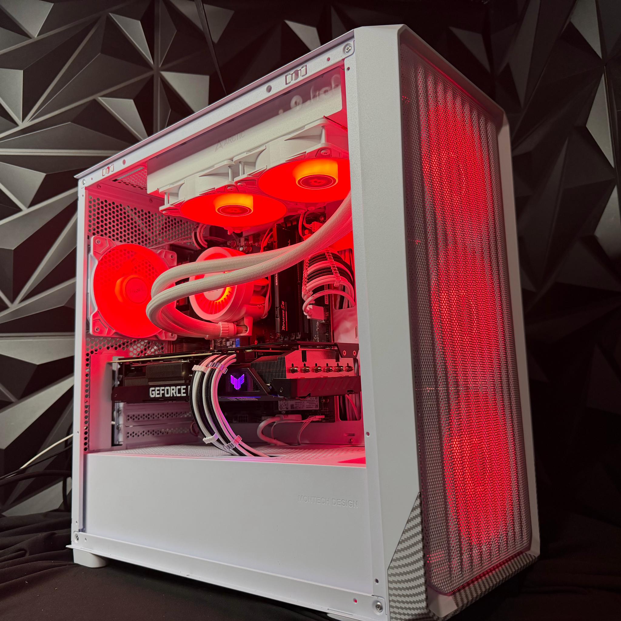 ❄️🖤 ARCTIC CARBON 7570Ti 🖤❄️ Ryzen 5 7500X3D| RTX 3070Ti| 32 GB DDR5| 1.25 TB NVMe| 750W PSU