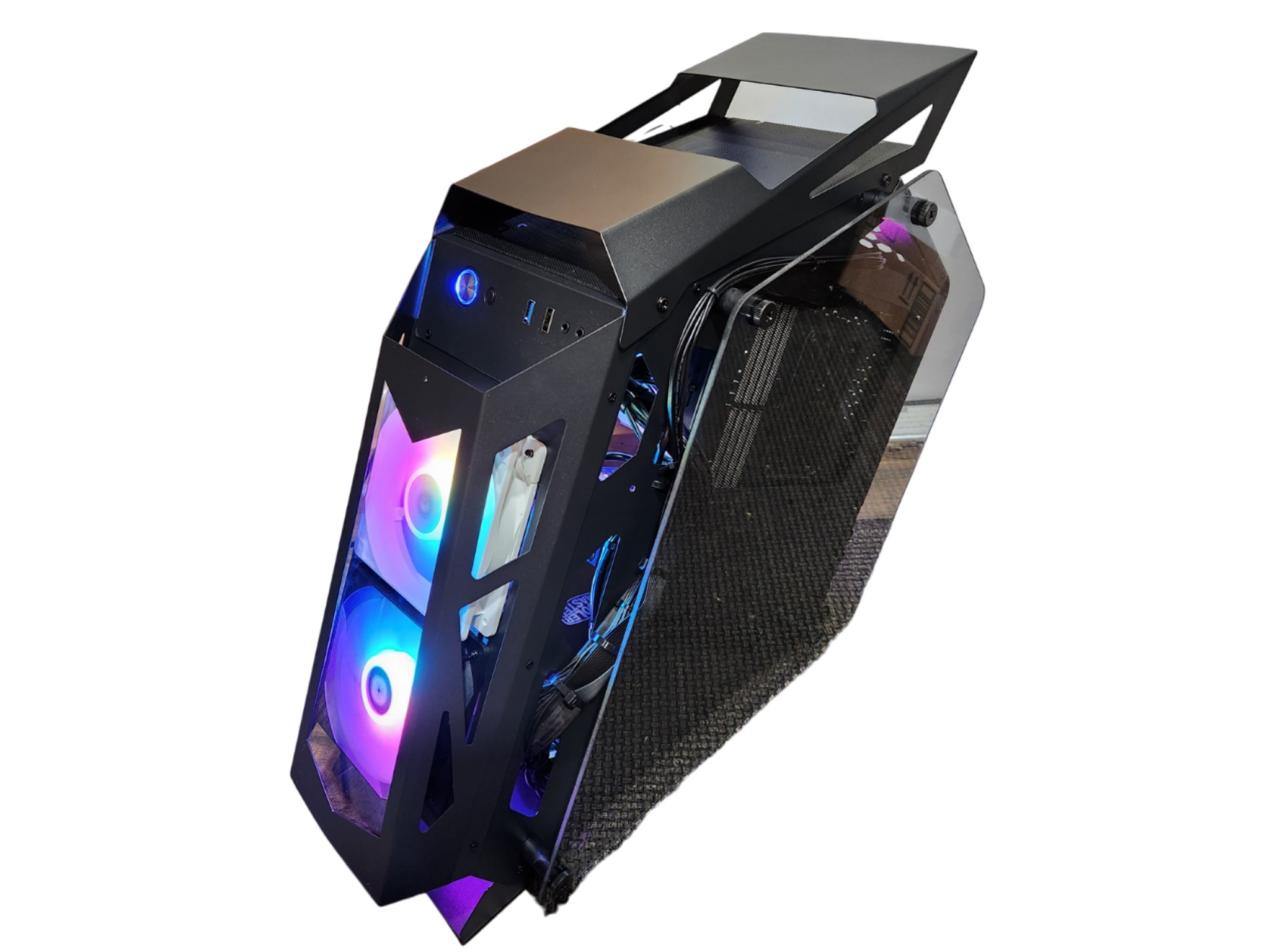 🚁Chopper🥷: GTX 1080 + Ryzen 7 + 1TB SSD + 16GB RGB RAM + 4 RGB Fans (Angled RGB Gaming PC)