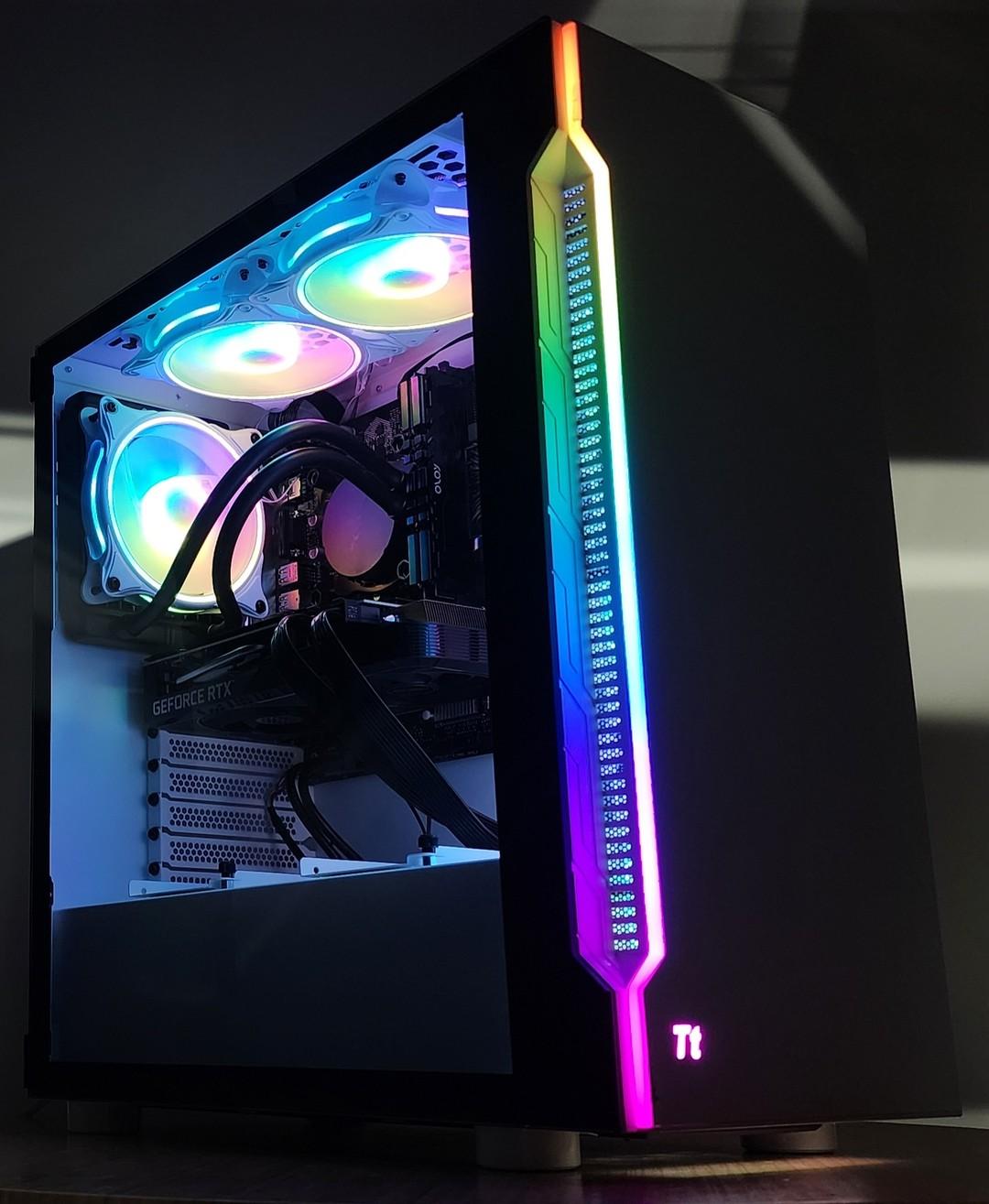 Gaming PC i7-11700F 16GB RAM 256GB SSD + 1TB HDD RTX 3060 Ti 8GB Win11 Computer
