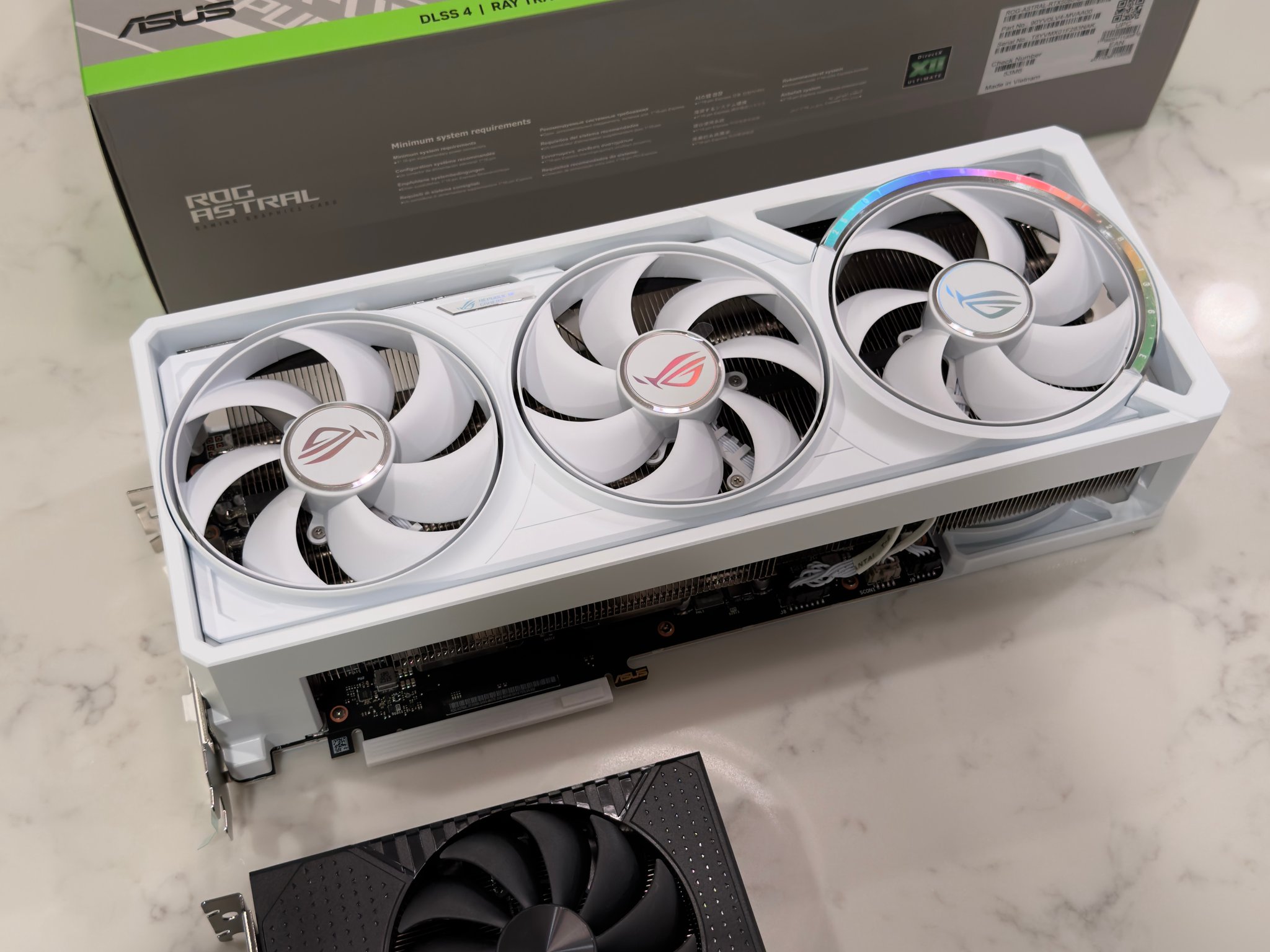 NVIDIA 5080 Astral White