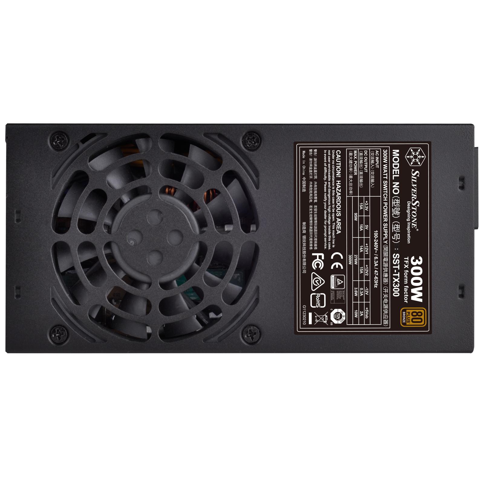 New Silverstone SST-TX300 300W TFX PSU 80 PLUS Bronze Power Supply