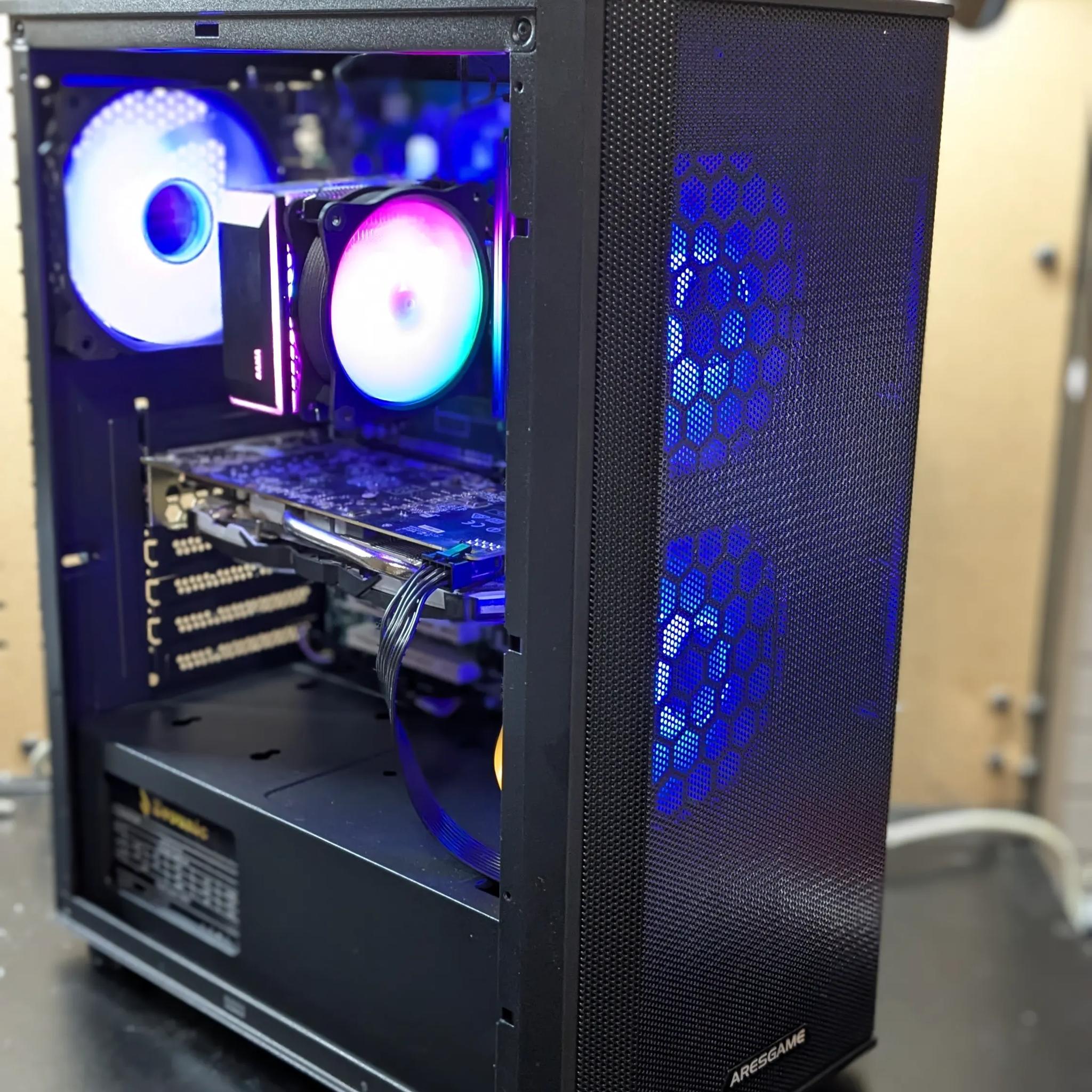 120 FPS Fortnite | 180 Day Warranty | i5 4590, 16GB RAM, 480GB SSD, RX 470 4GB, RGB, Win10, Wifi
