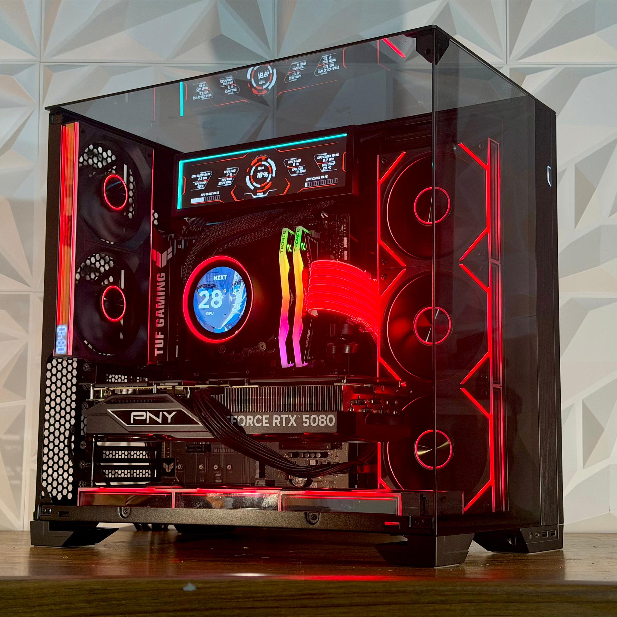 ⚫ Ryzen 7 9800X3D | RTX 5080 | 32GB DDR5 | 2TB 990 Pro | Windows 11 Pro "VISION PHANTOM" ⚫