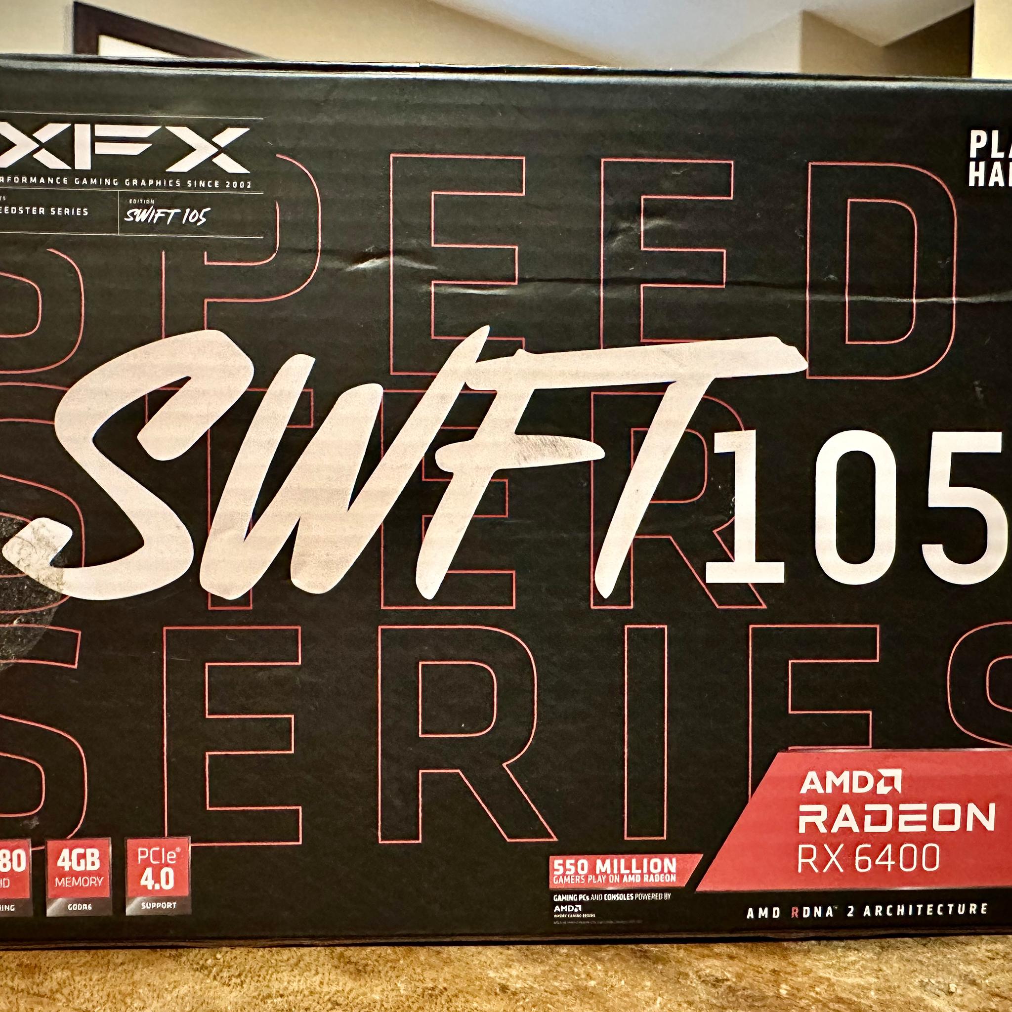 XFX RX 6400 Low Profile - Mint