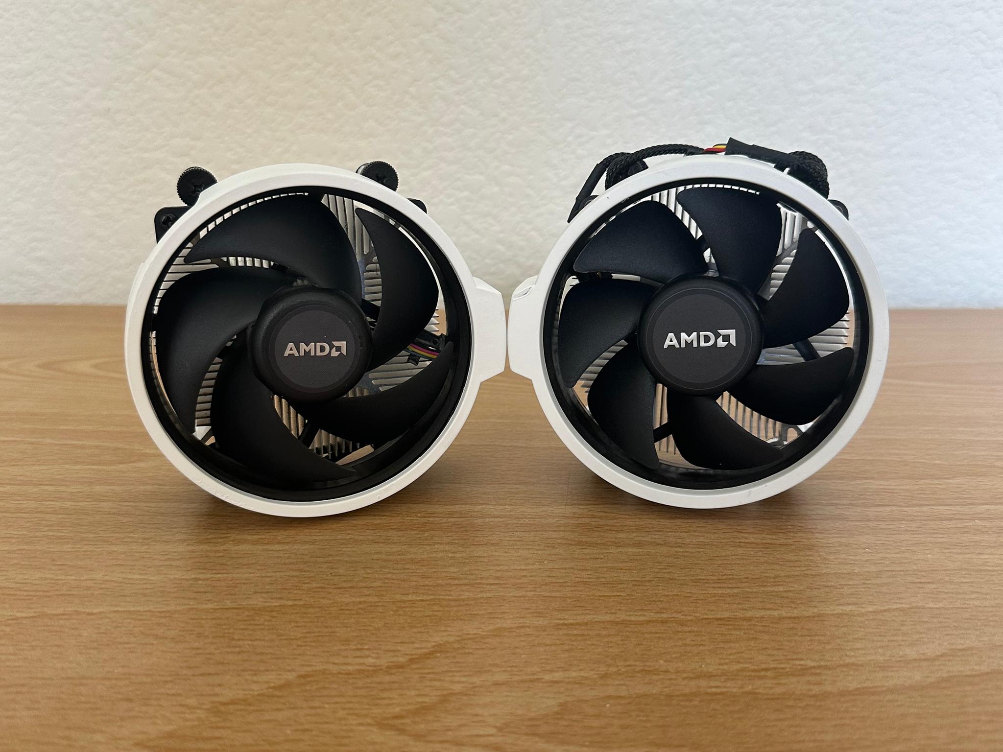 AMD Ryzen White Stock Coolers