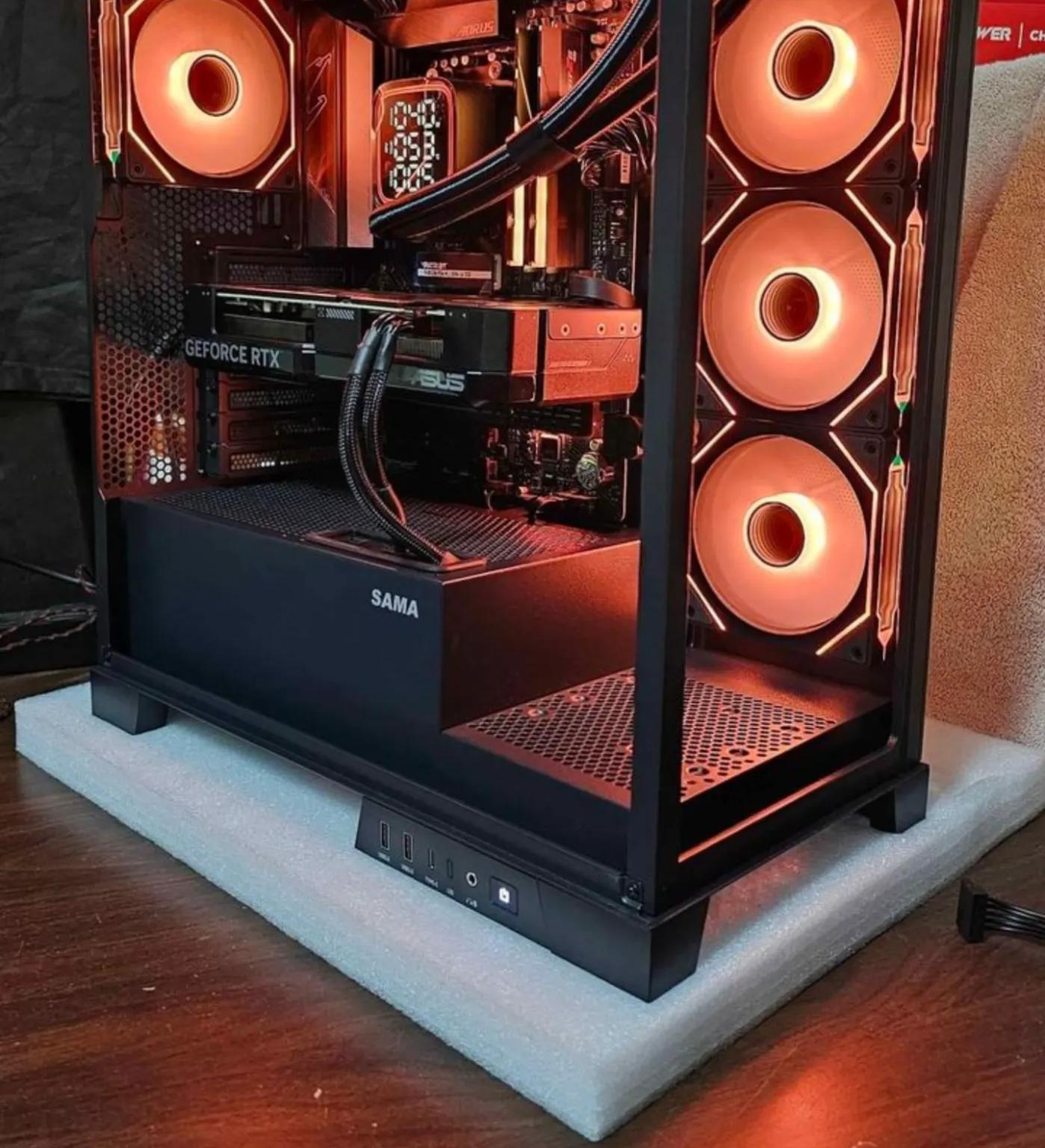 **PROJECT THANOS** - Ryzen 9 7900X3D & RTX 4070 GAMING PC / WORK STATION *BRAND NEW IN BOX* $1799