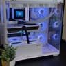 ❄️ WHITEOUT All White Gaming PC | RTX 5070 | Ryzen 7 7700 | 32GB DRR5 RAM | 1TB | Windows 11