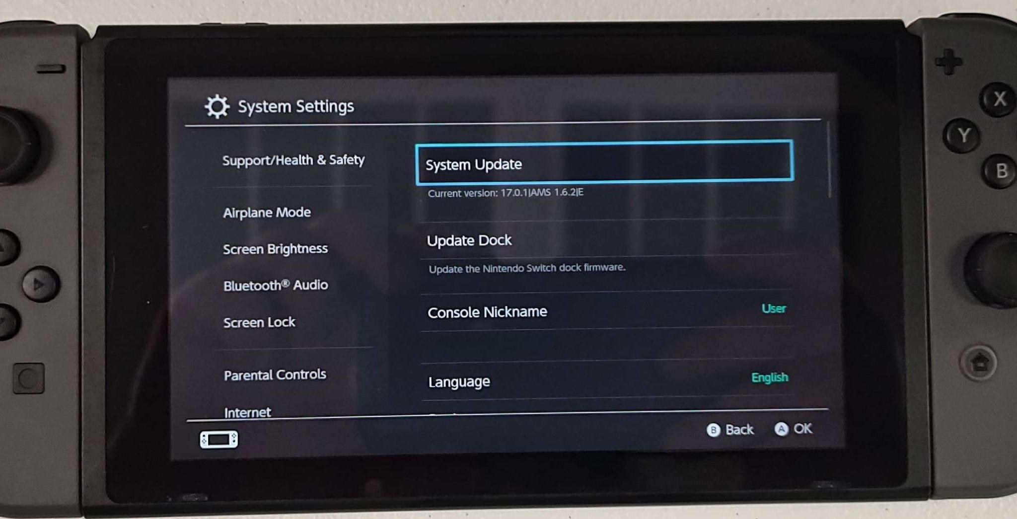 Nintendo Switch Soft Modded