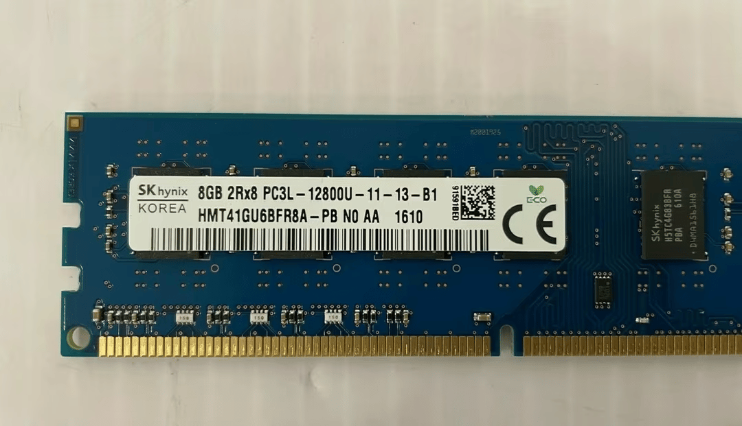 SK Hynix 8GB PC3L-12800U DDR3 Desktop Memory RAM HMT41GU6BFR8A-PB