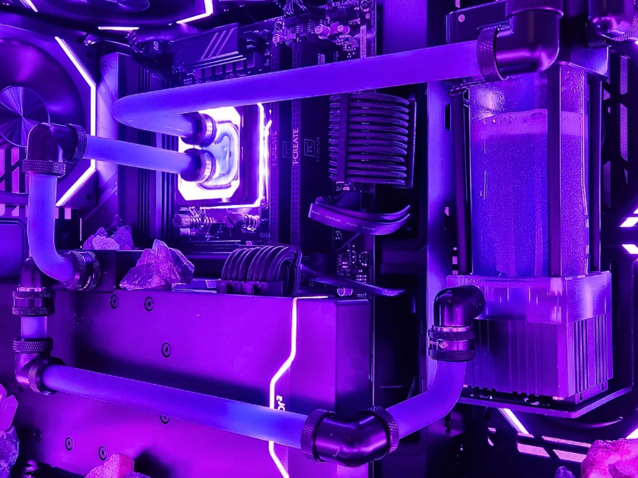💎 Geode 🔮: RX 7900 XTX | Ryzen 9 7900X | 64GB DDR5 RAM | 2TB SSD | 8 RGB Fans | Black Gaming PC
