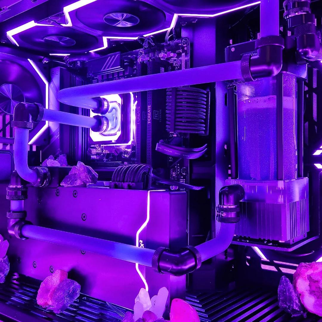 💎 Geode 🔮: RX 7900 XTX | Ryzen 9 7900X | 64GB DDR5 RAM | 2TB SSD | 8 RGB Fans | Black Gaming PC