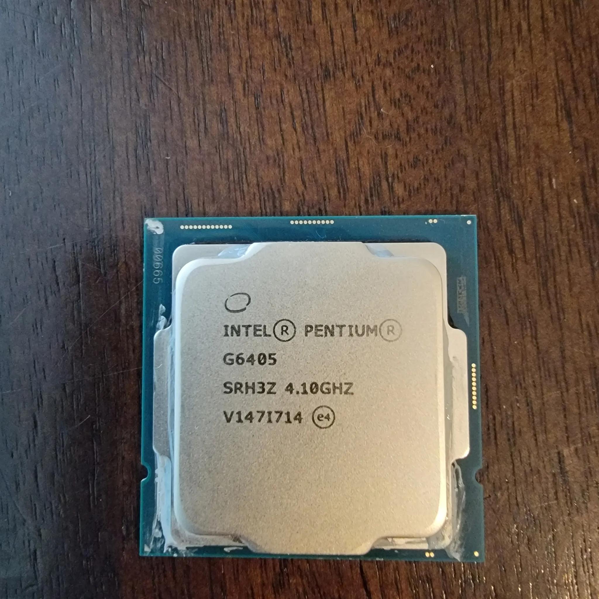 Intel Pentium G6405 - Pentium Gold