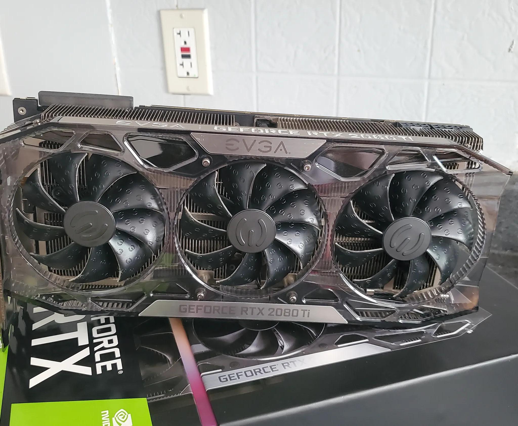 Like New EVGA GeForce RTX 2080 Ti FTW3 Ultra.