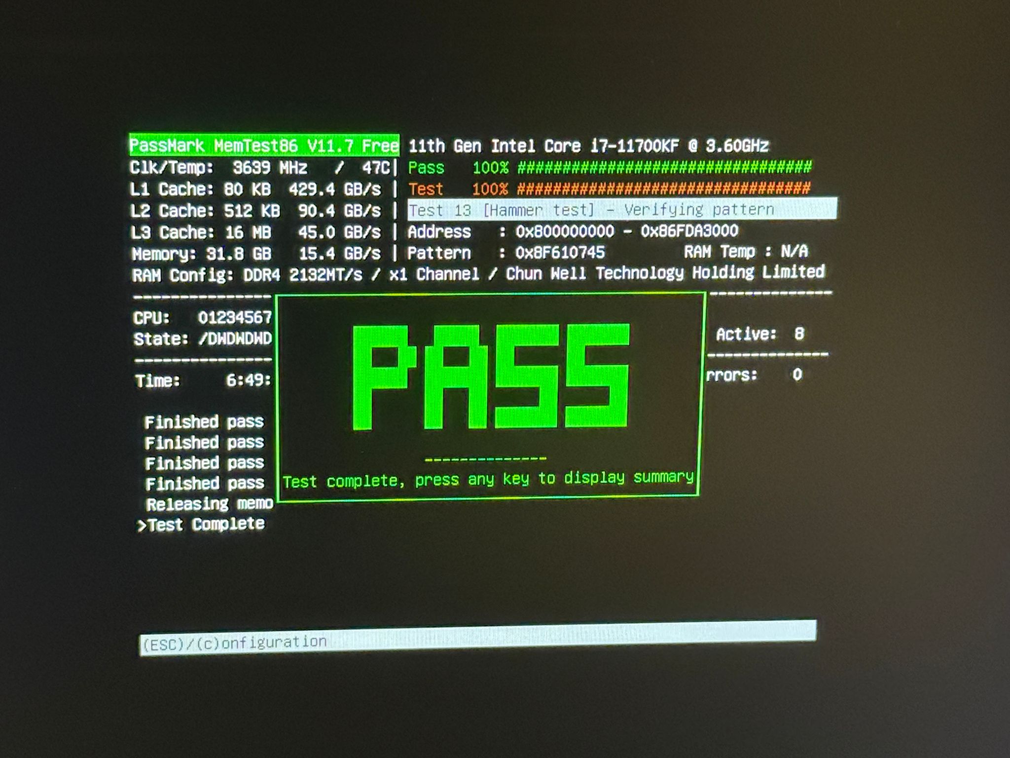 OLOy 64GB DDR4-3200 (2x32GB)