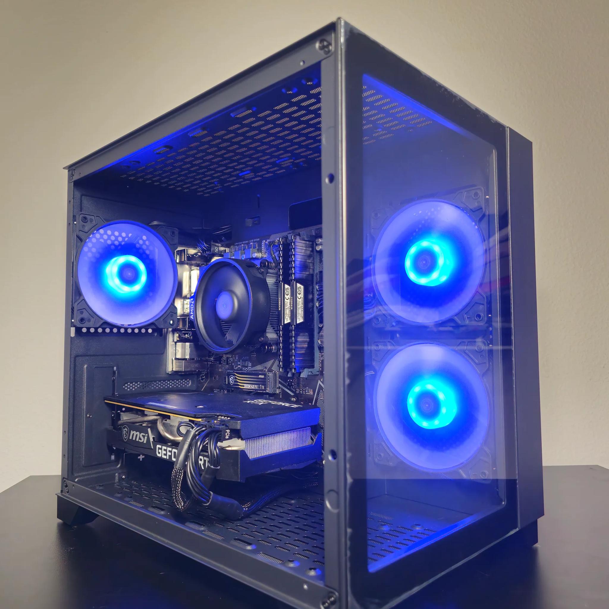 Nebula // RTX 3070 // Ryzen 5 5600x // 32GB DDR4 // 1TB GEN 4 NVME // WIFI + BT