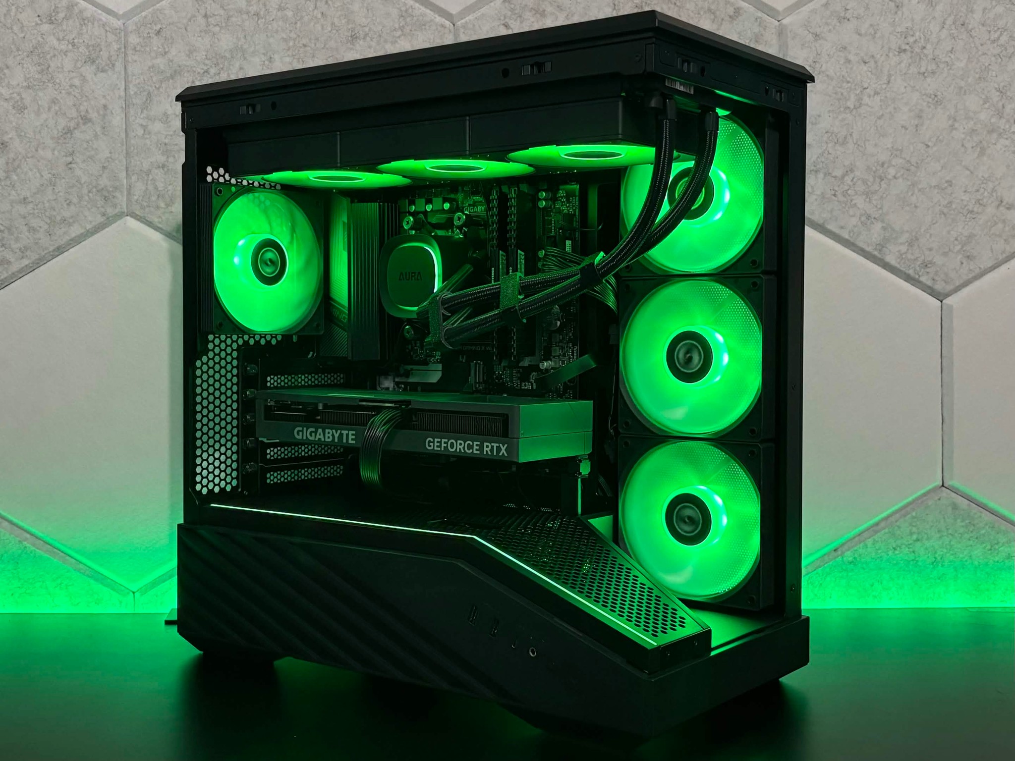 💚 RTX 4060 Ti | Ryzen 7 5800x 💚 | 16GB DDR4 | 1TB NVMe | WIFI 6 | 1080p/1440p Gaming PC