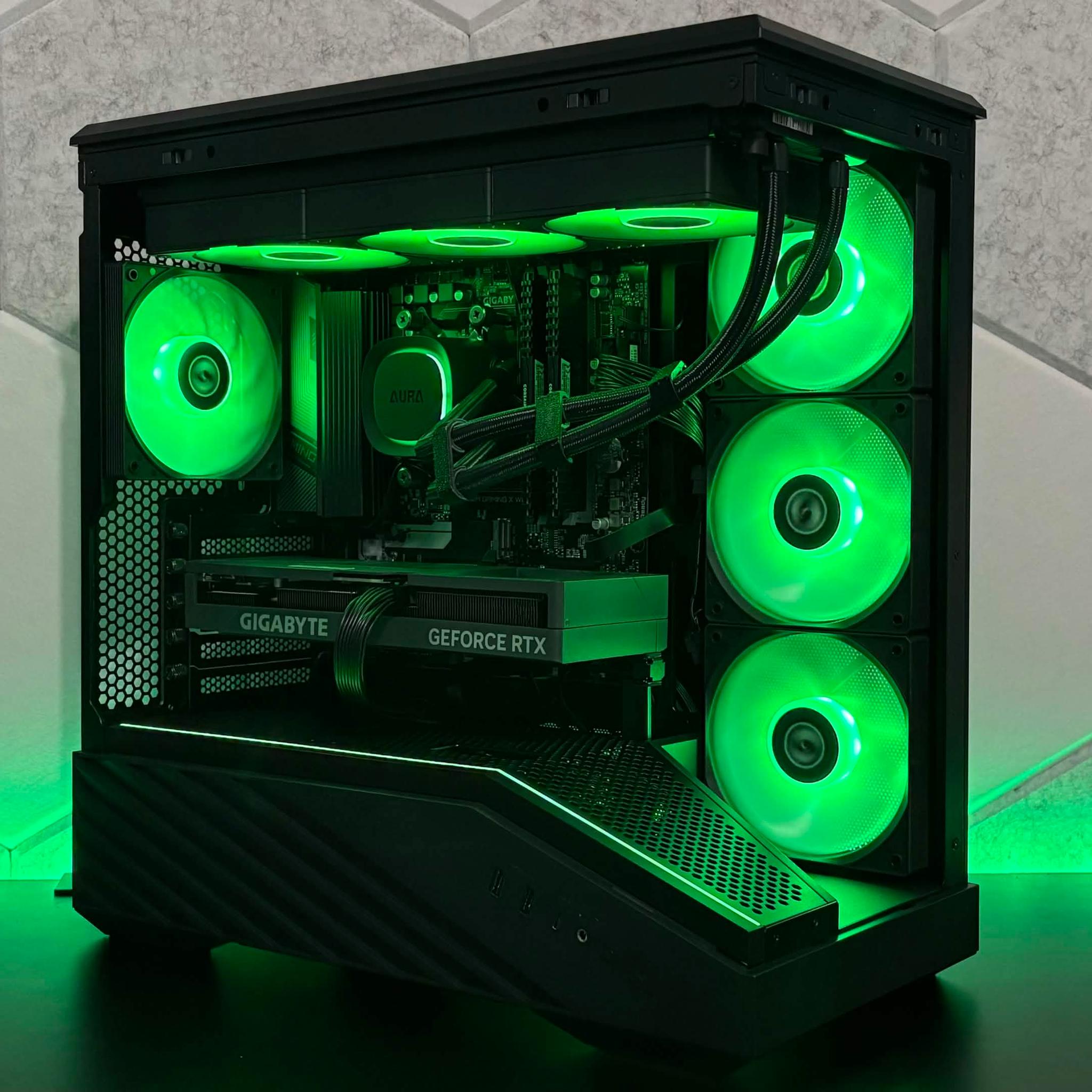 💚 RTX 4060 Ti | Ryzen 7 5800x 💚 | 16GB DDR4 | 1TB NVMe | WIFI 6 | 1080p/1440p Gaming PC