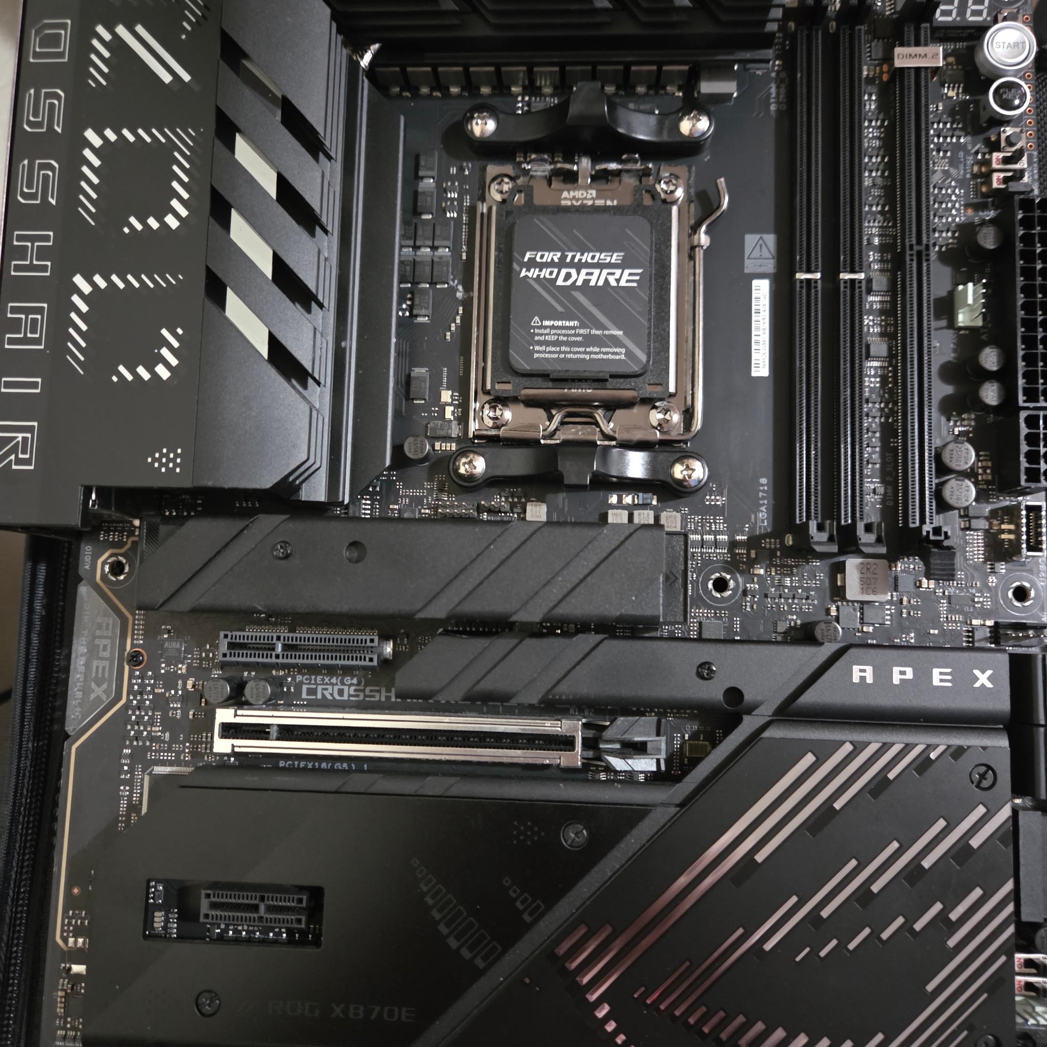 ASUS ROG Crosshair X870E APEX AM5 Motherboard