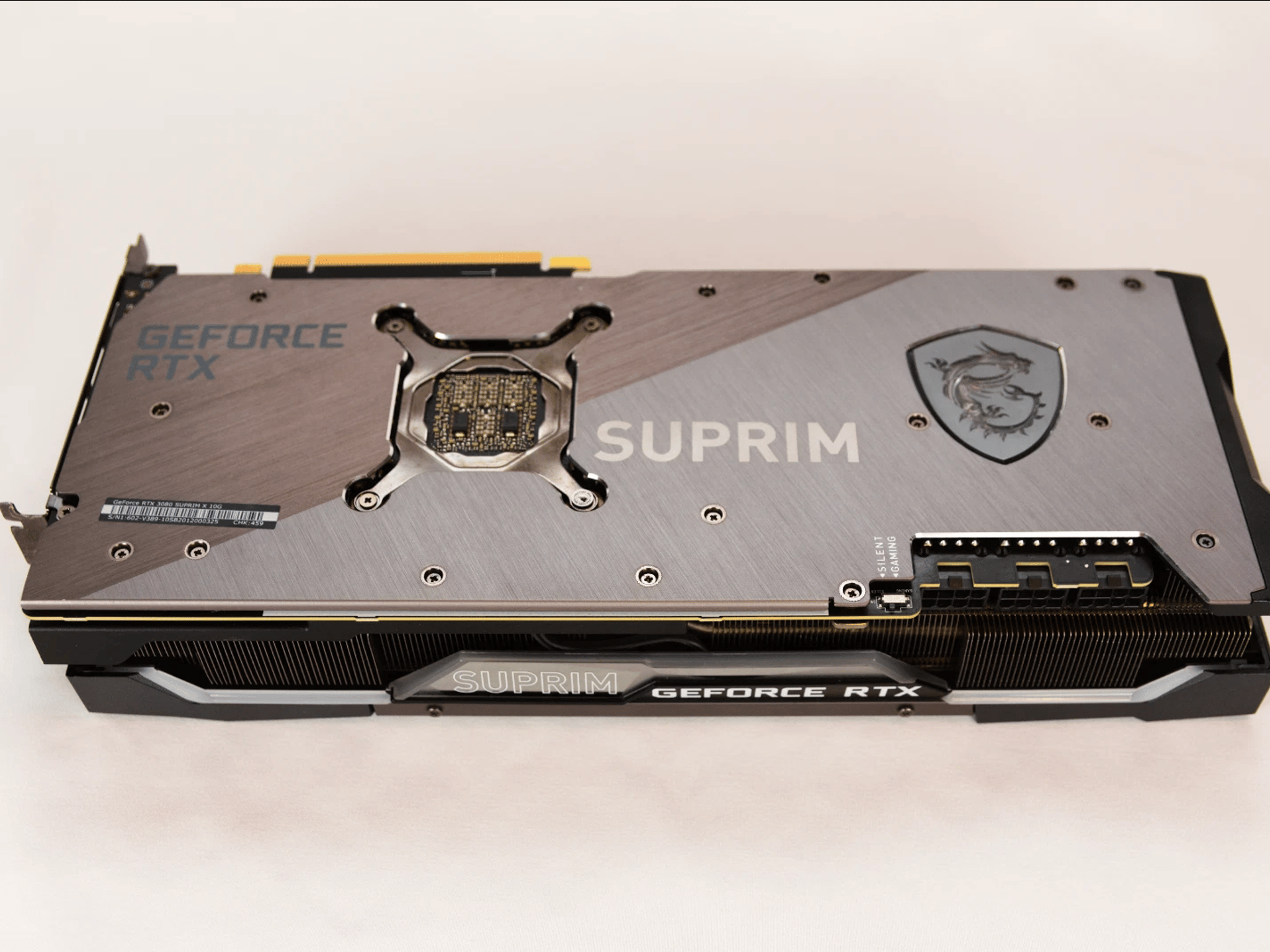 MSI GeForce RTX 3080 SUPRIM X 10GB GDDR6X - Original Box, Pristine Condition