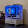 🦢🤍 White Gaming PC | RTX 4060Ti | Ryzen 5500 | 1TB SSD | 32GB RAM | WiFi 6 & Bluetooth 🤍🦢