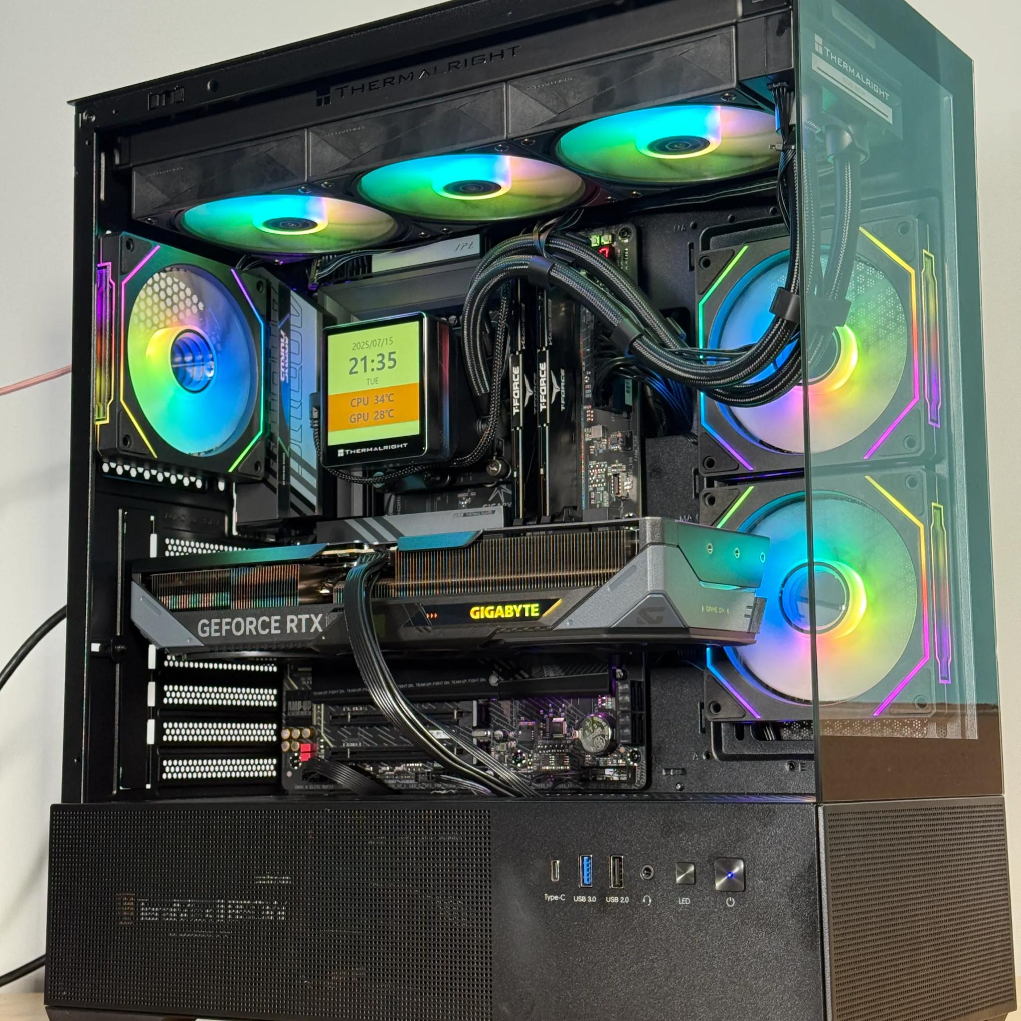 RTX 5070 Intel Core Ultra 7 265k Gaming/Workstation PC