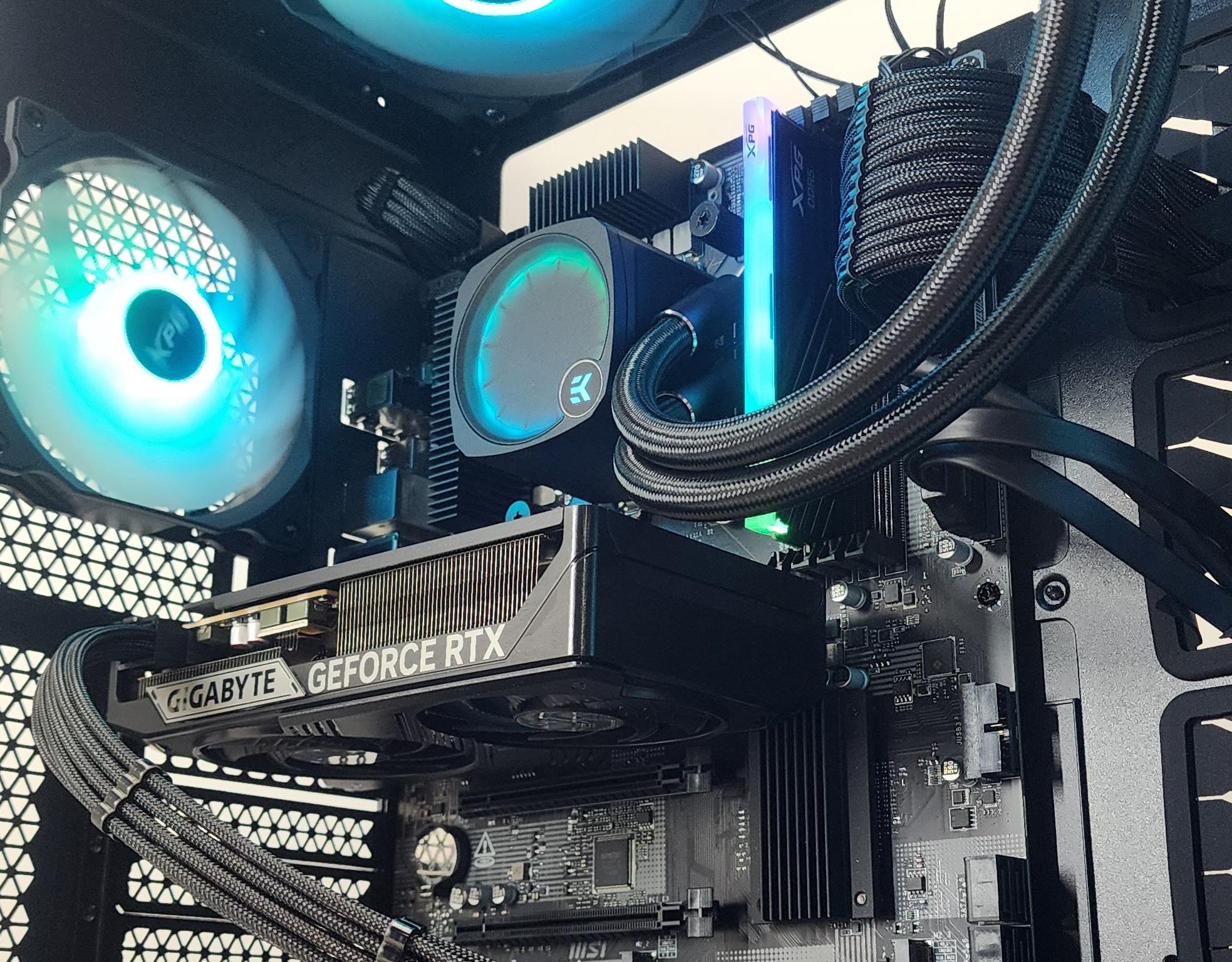 Gaming PC Intel Ultra 5 225F 16GB RAM 1TB SSD RTX 5060  8GB Windows 11 Computer