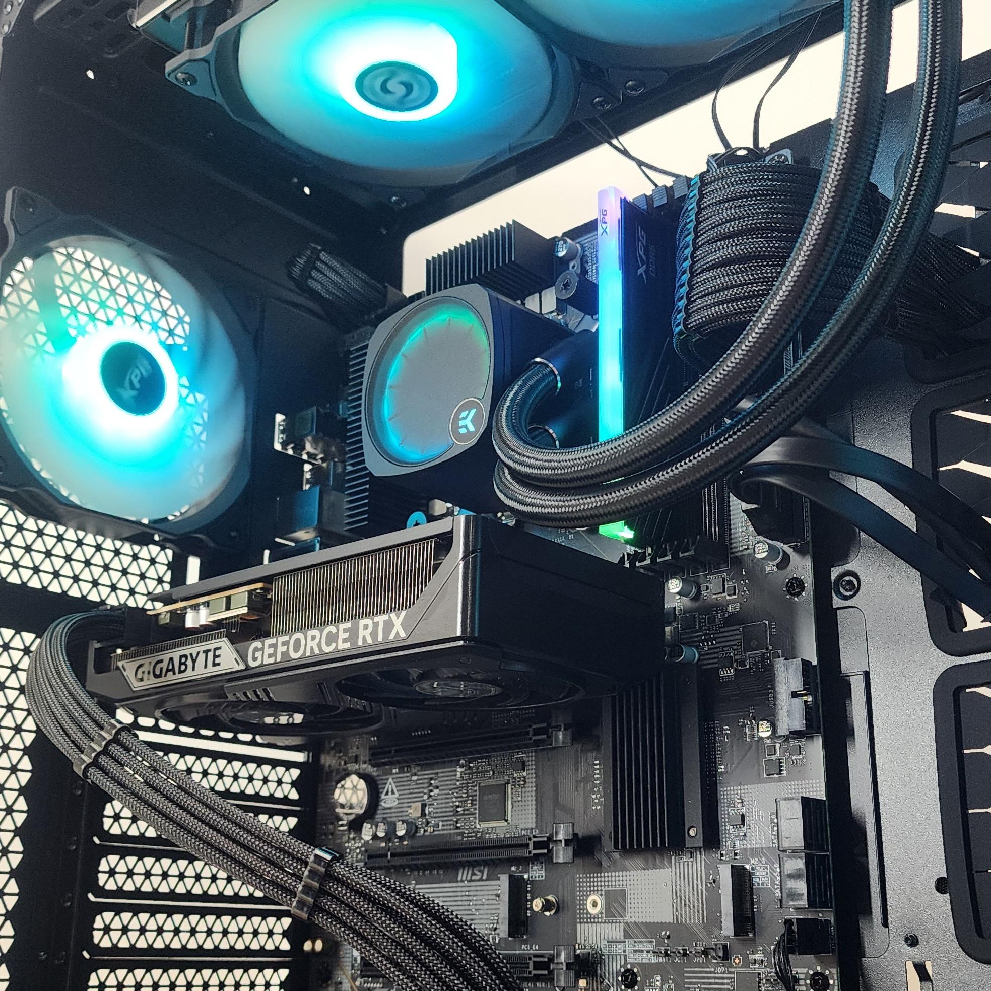 Gaming PC Intel Ultra 5 225F 16GB RAM 1TB SSD RTX 5060  8GB Windows 11 Computer