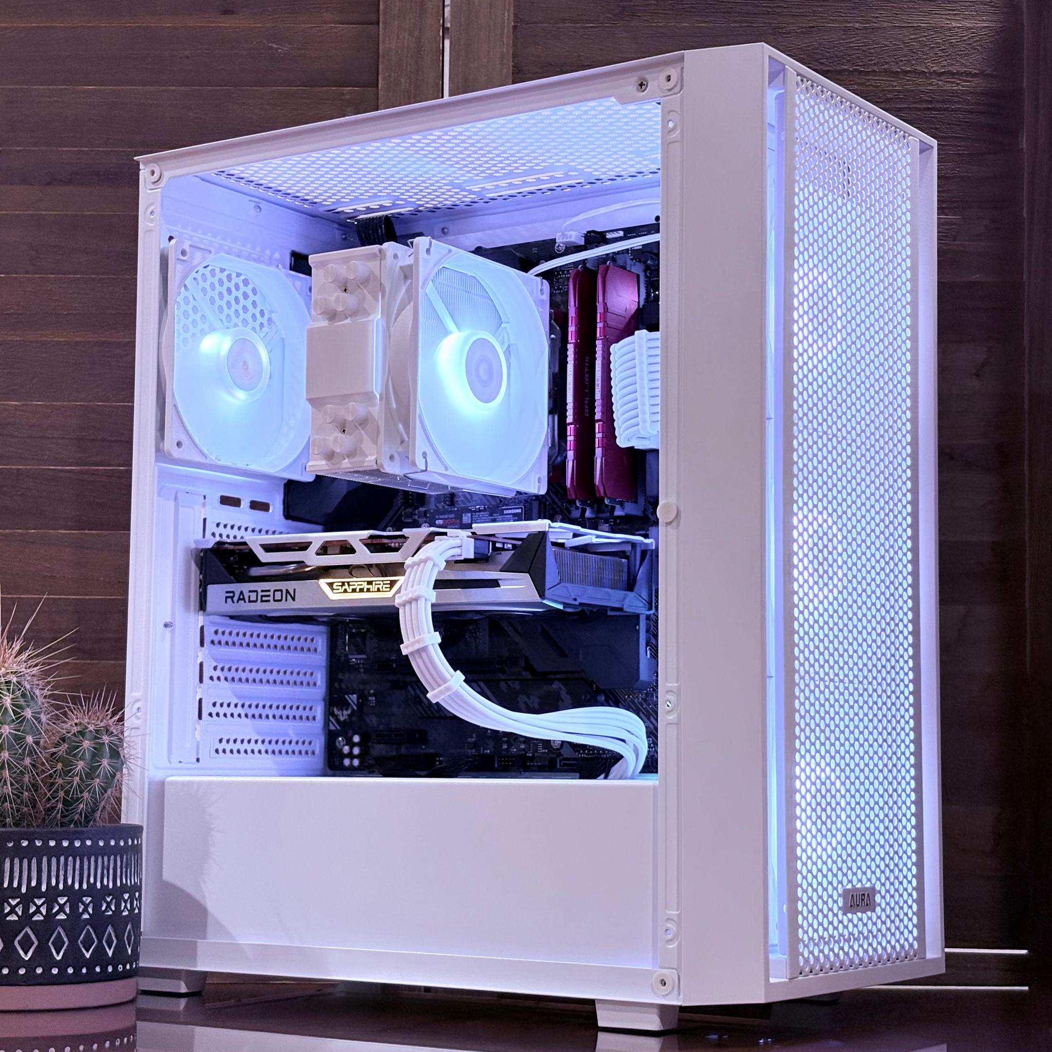 ⚪️⚪️ | Ryzen 5 + RX 6600 XT 8GB | WiFi + BT